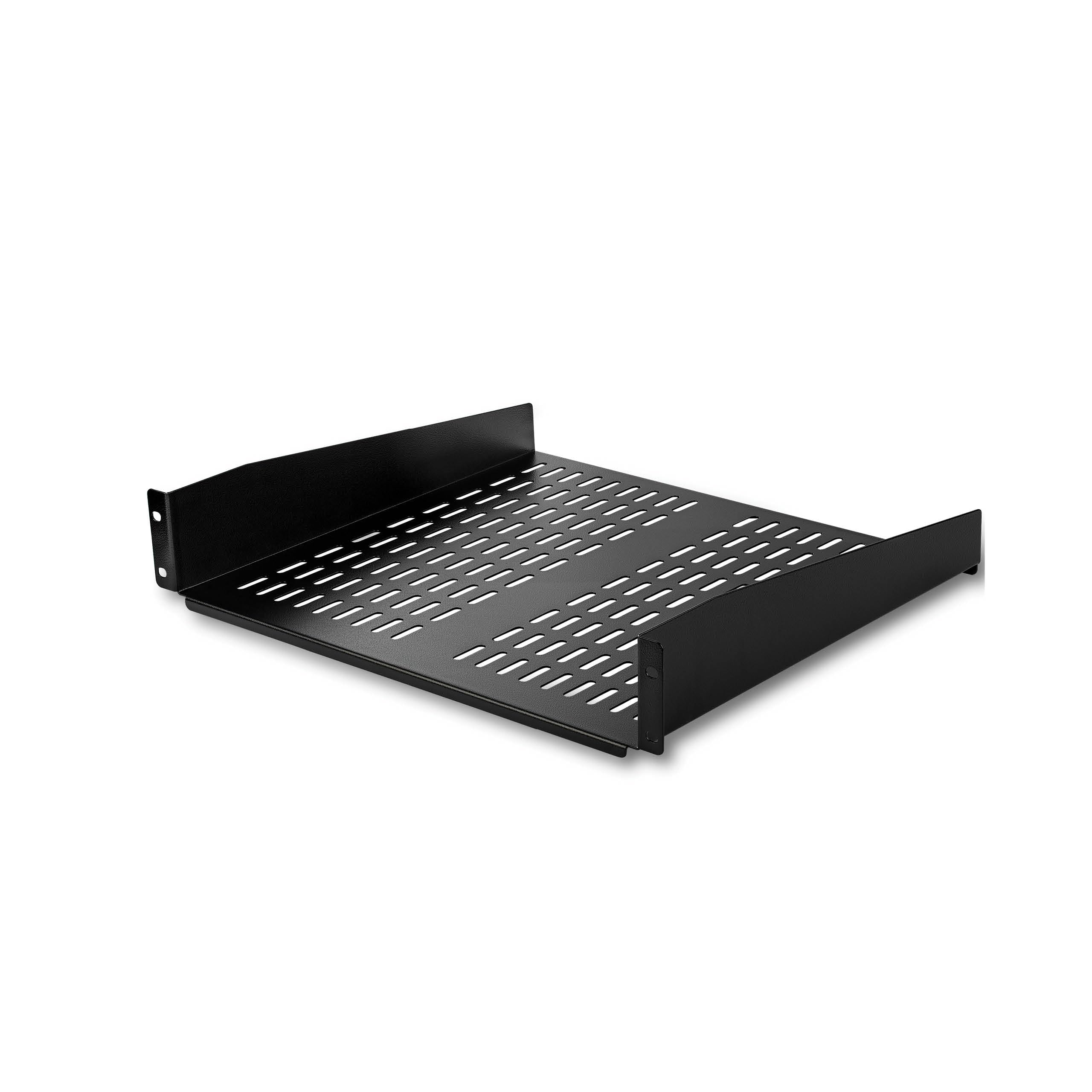 2U 16in Universal Rack Mount Shelf