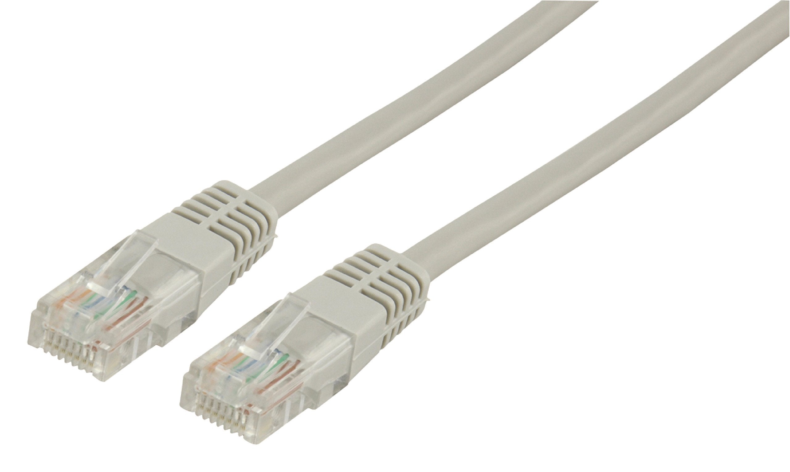 Cordon RJ45 catégorie 5e U/UTP gris CCA - 5 m