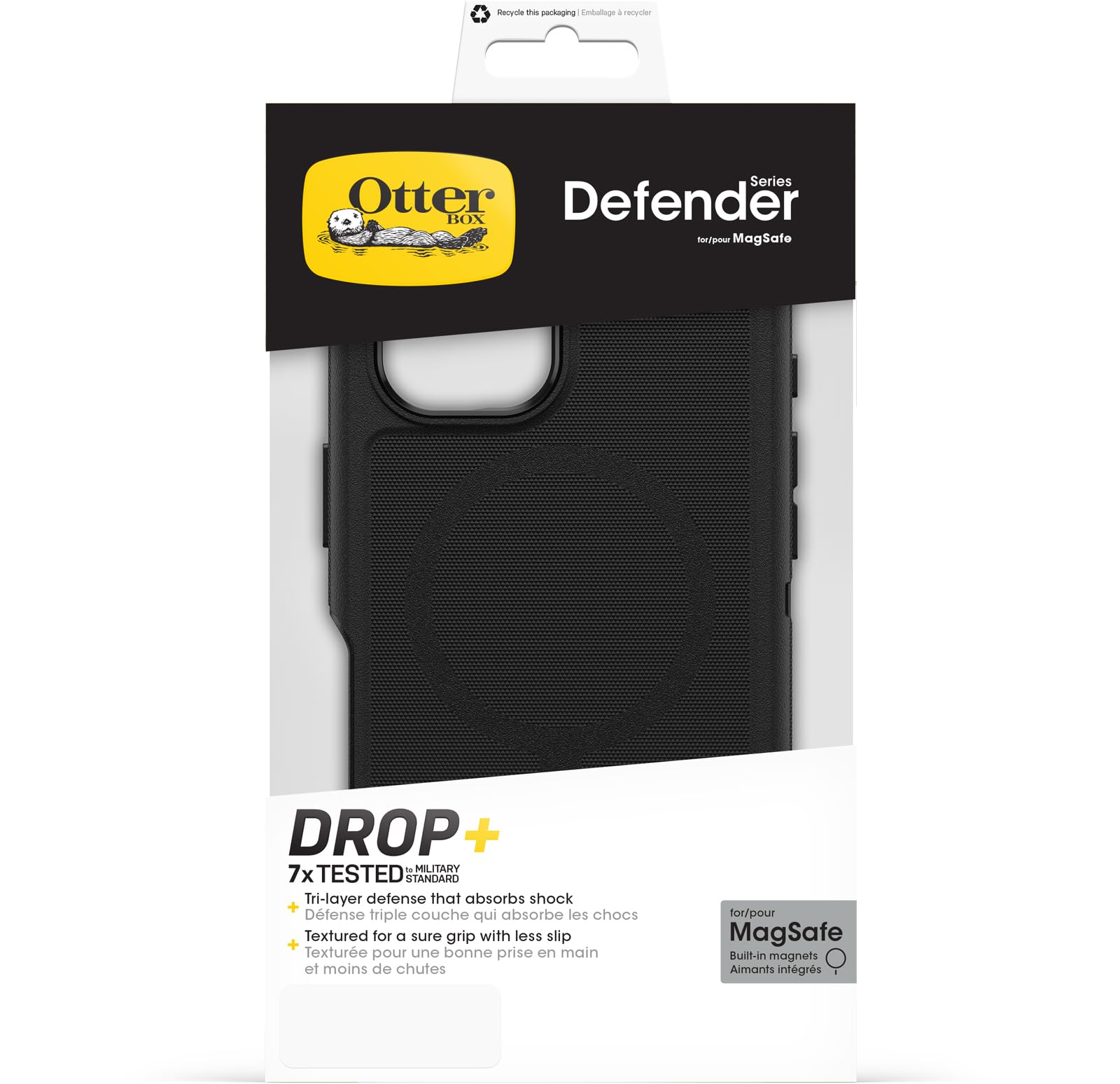 Defender MagSafe iPhone 16 Plus BLK