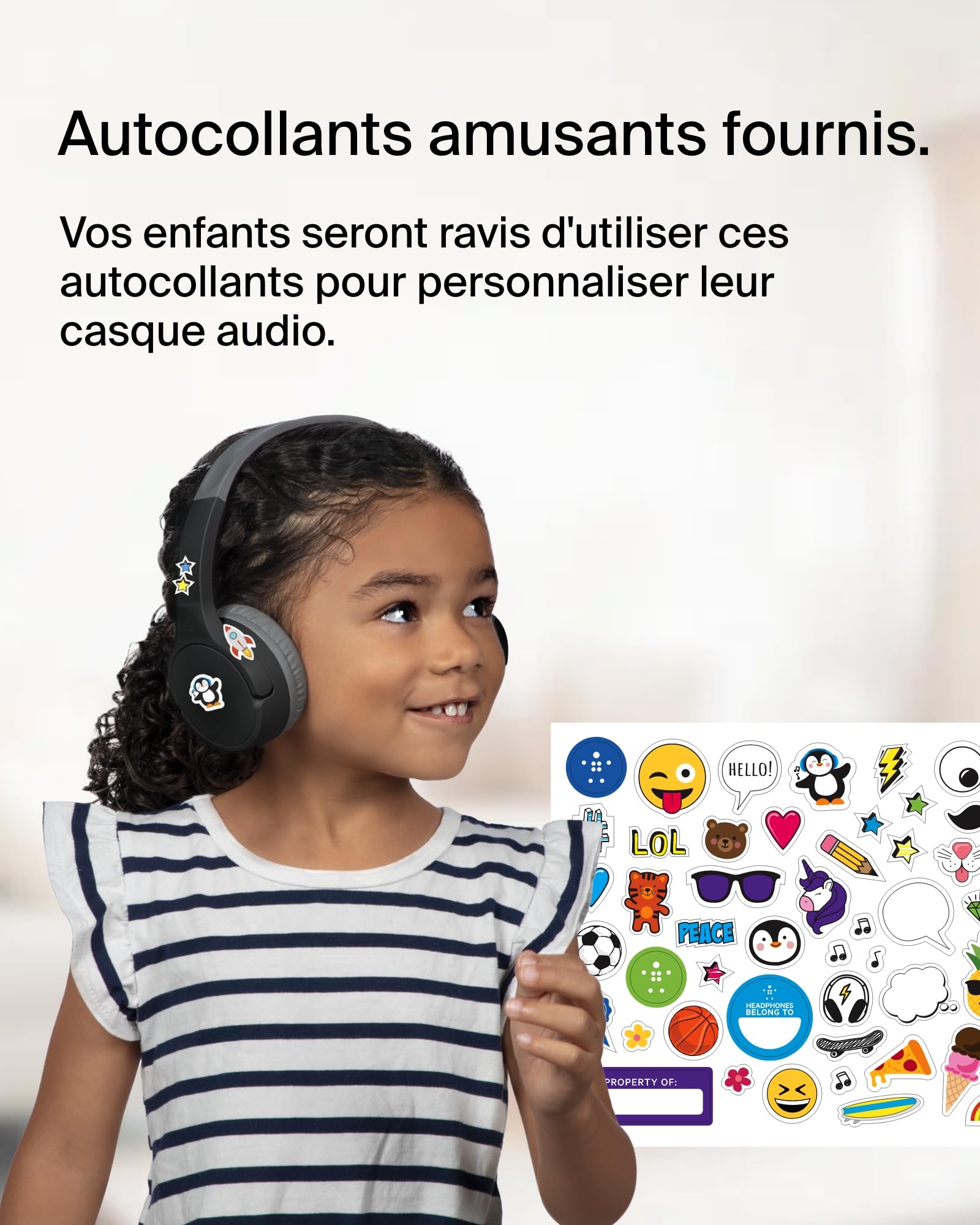 BELKIN Soundform Mini Kids Headphones Black