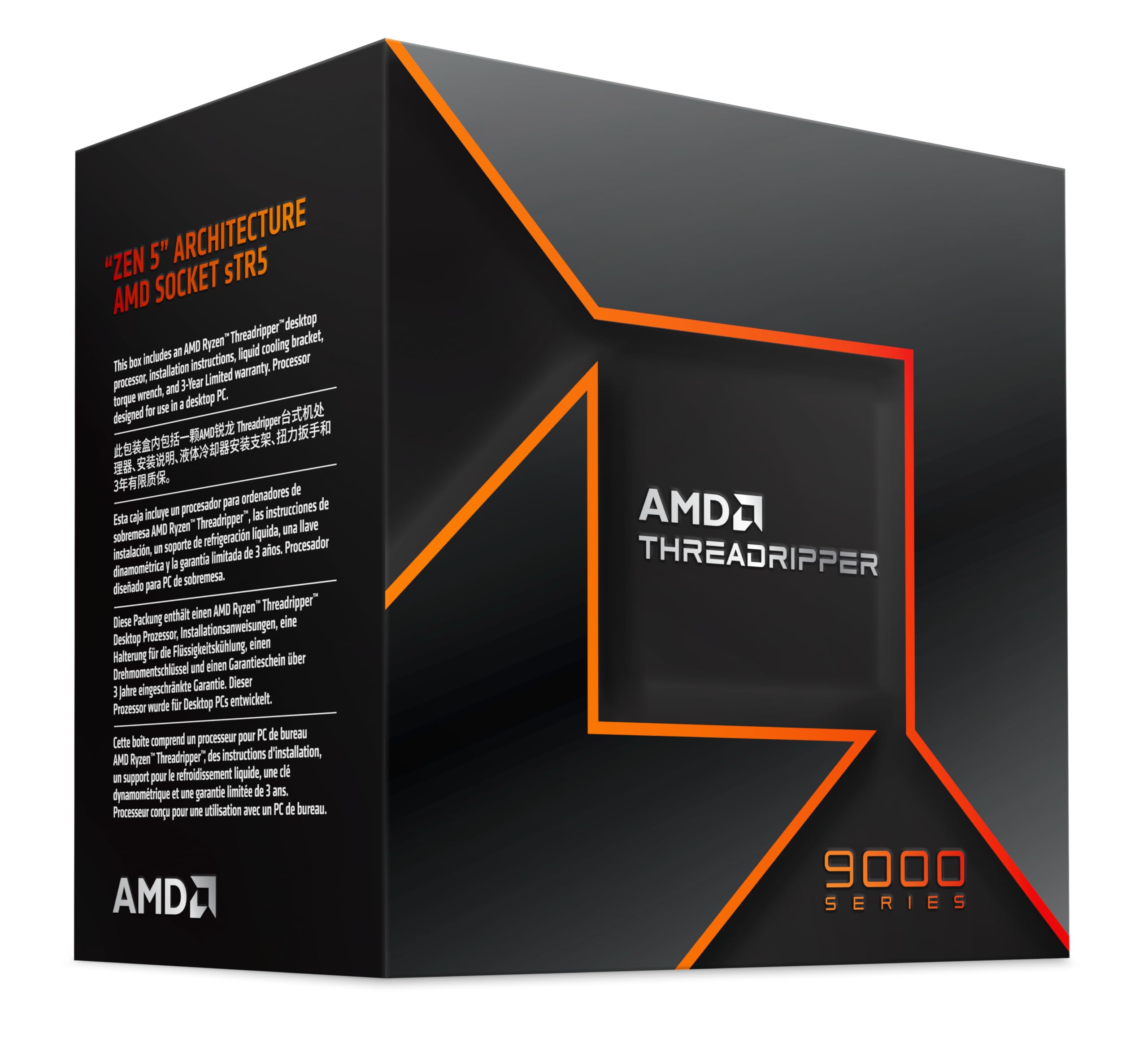 AMD Ryzen Threadripper 9970X 5.4GHz 32-Cores Box