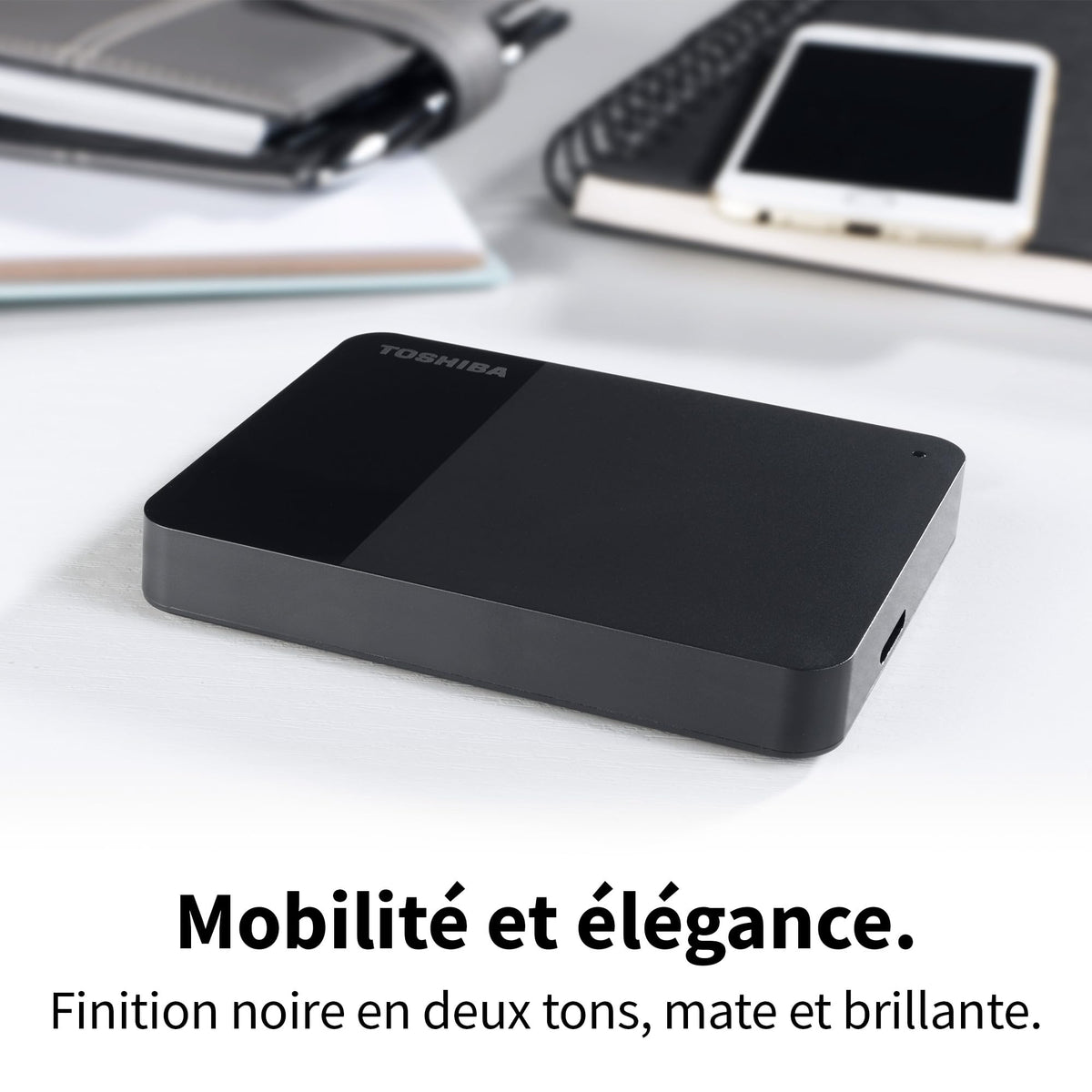 "Toshiba Canvio Ready disque dur externe 4 To 2.5"" Micro-USB B 2.0/3.2 Gen 1 (3.1 Gen 1) Noir"