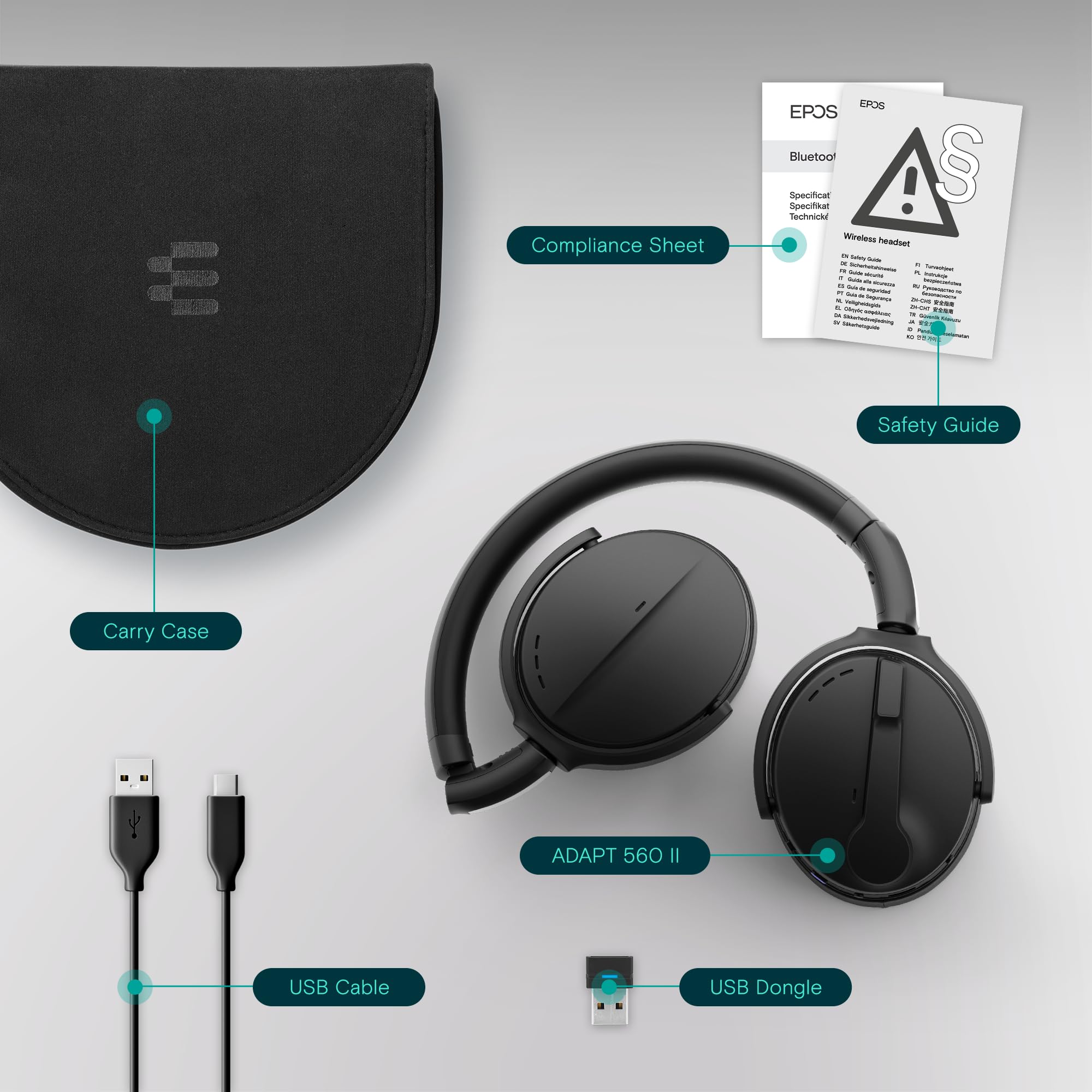 EPOS ADAPT 560 II Headset