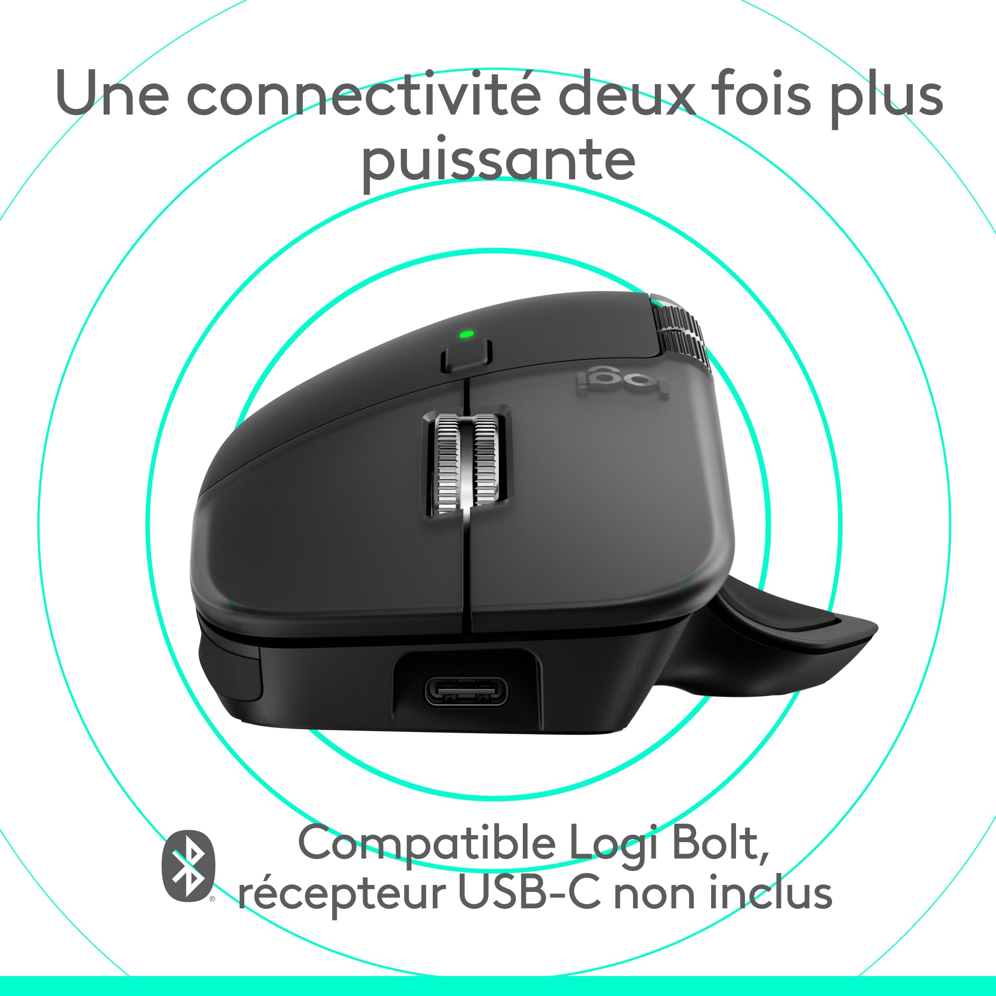 LOGITECH MX Master 4 Mouse for Mac Space Black