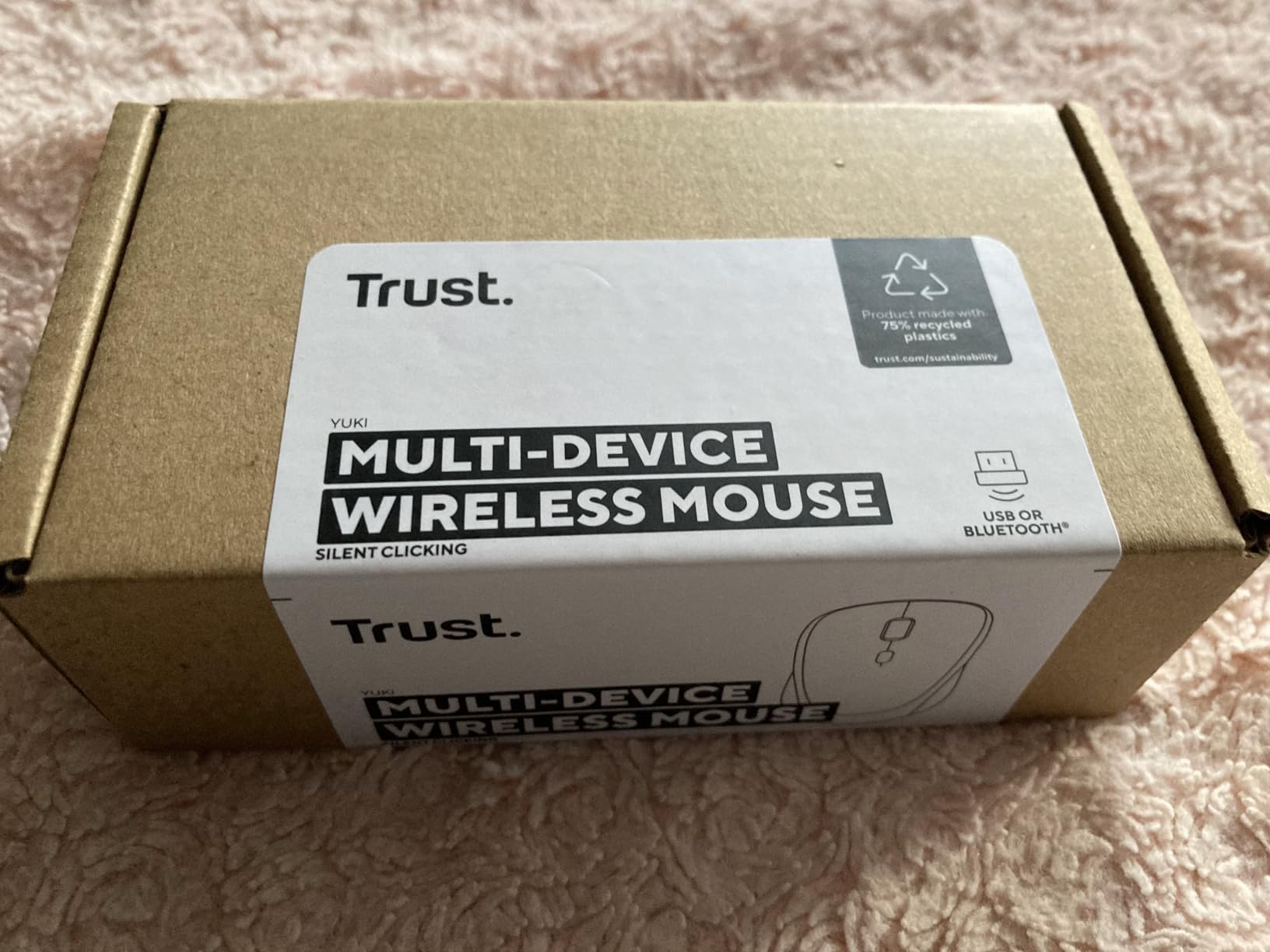 TRUST Souris sans fil compacte YVI+ ECO - Green