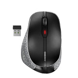 CHERRY Souris MW 8C ERGO sans fil USB & Bluetooth noire/argent rechargeable