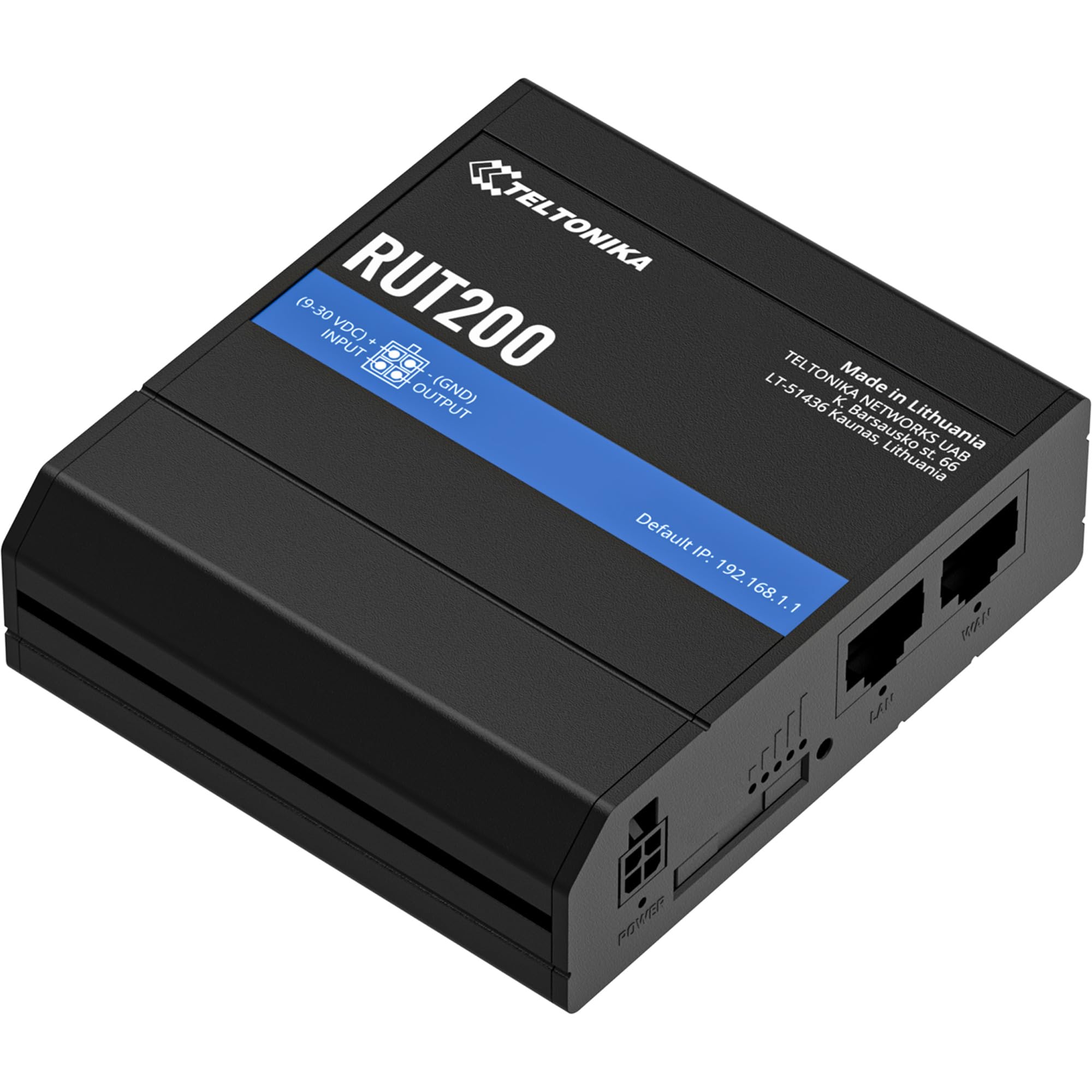 TELTONIKA NETWORKS RUT200 4G/LTE/3G/2G WiFi router