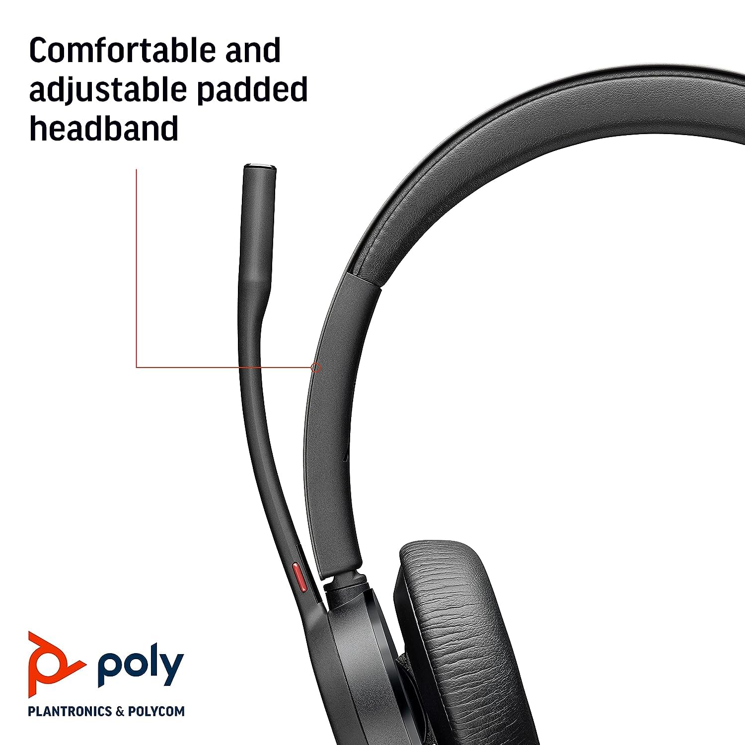 POLY Voyager 4320 casque sans fil Stéréo adapt.USB-A/USB-A+C