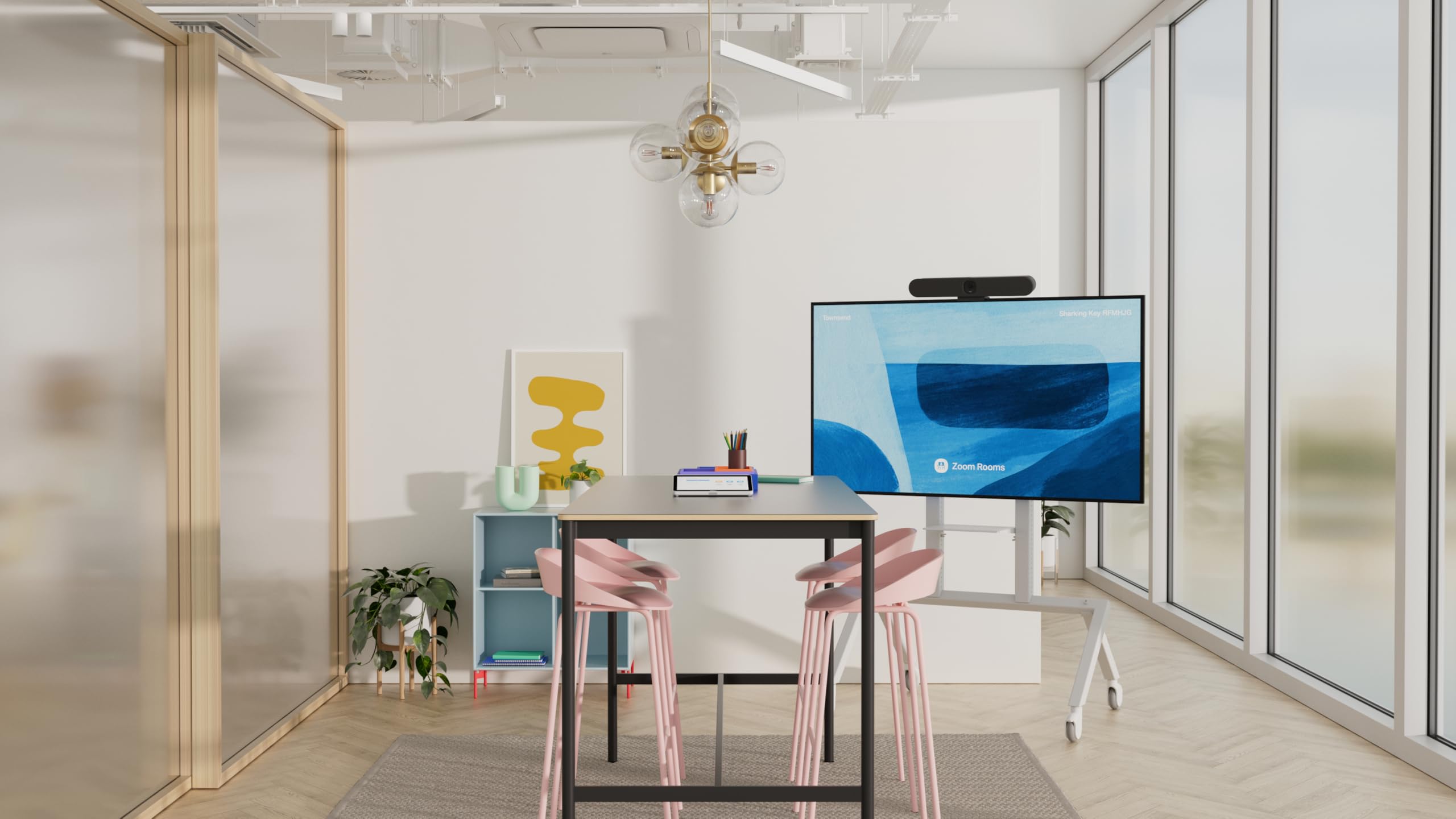 LOGITECH Tap IP Appliance Room Solutions Huddle + Small Rooms Video conferencing kit Tap IP Rally Bar Huddle
