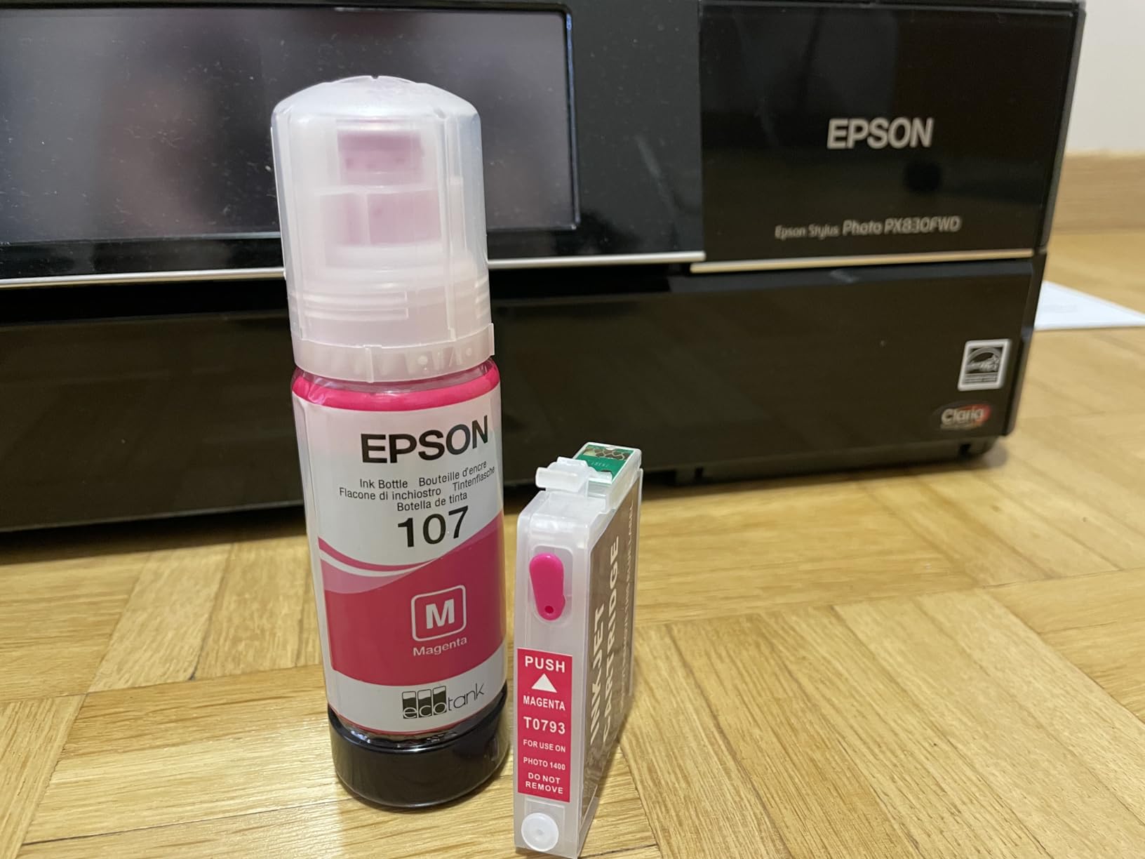 EPSON 1LB 107 EcoTank Magenta Ink Bottle