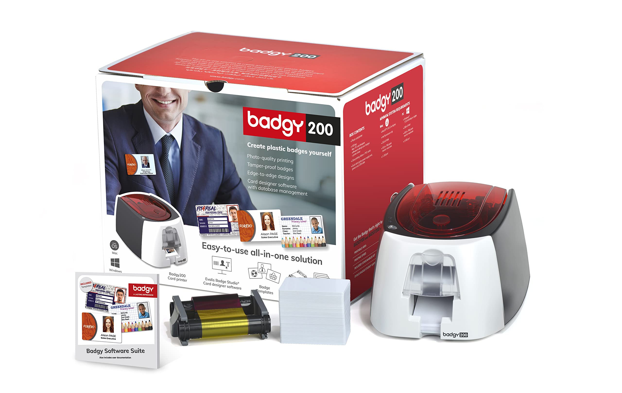 CARD PRINTER BADGY 200