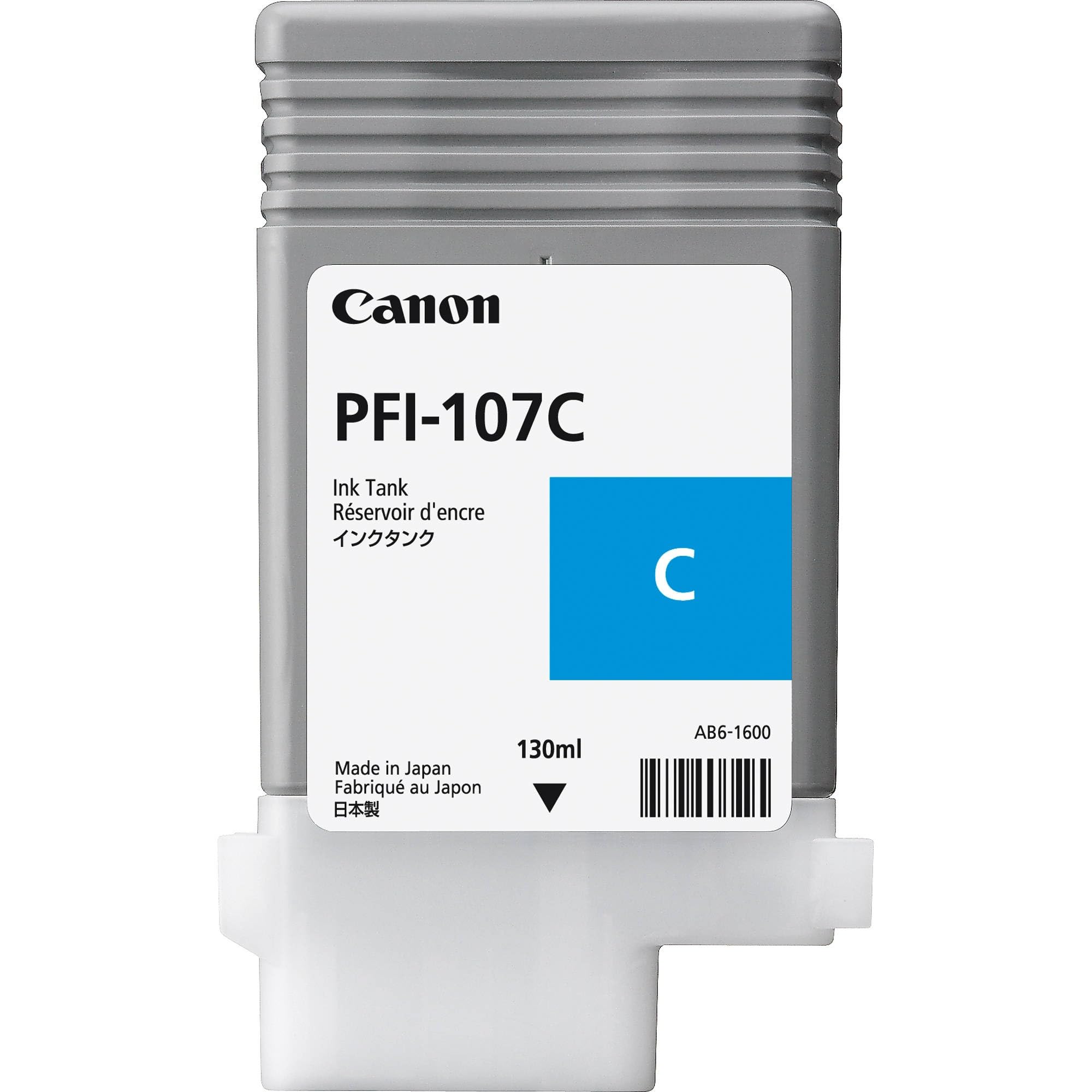 CANON PFI-107C cartouche d encre cyan capacité standard 130ml pack de 1