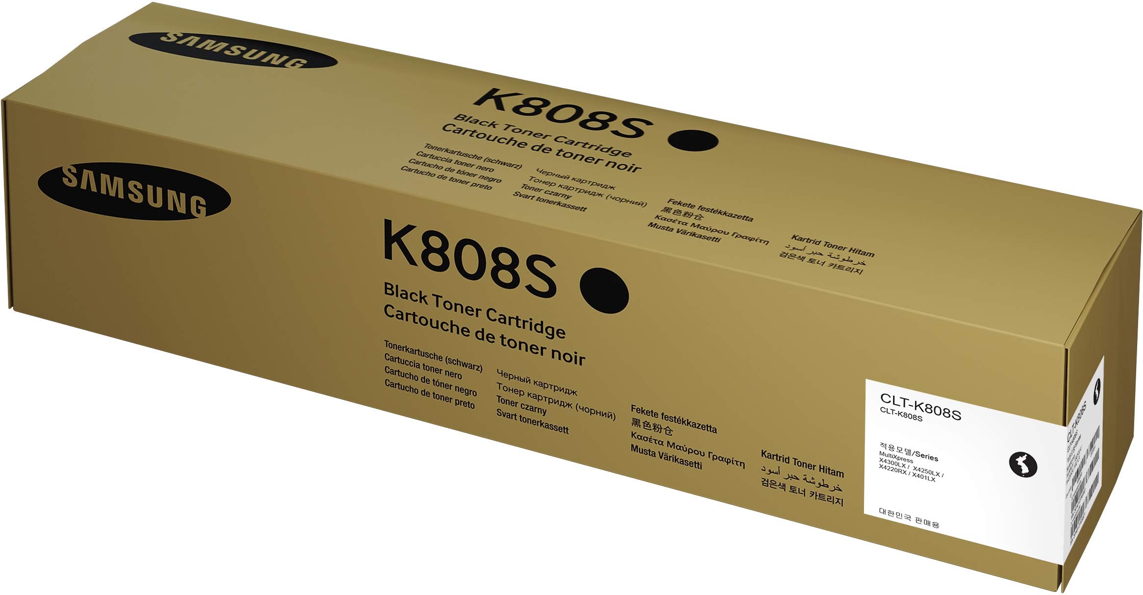 SAMSUNG CLT-K808S/ELS Black Toner Cartridge