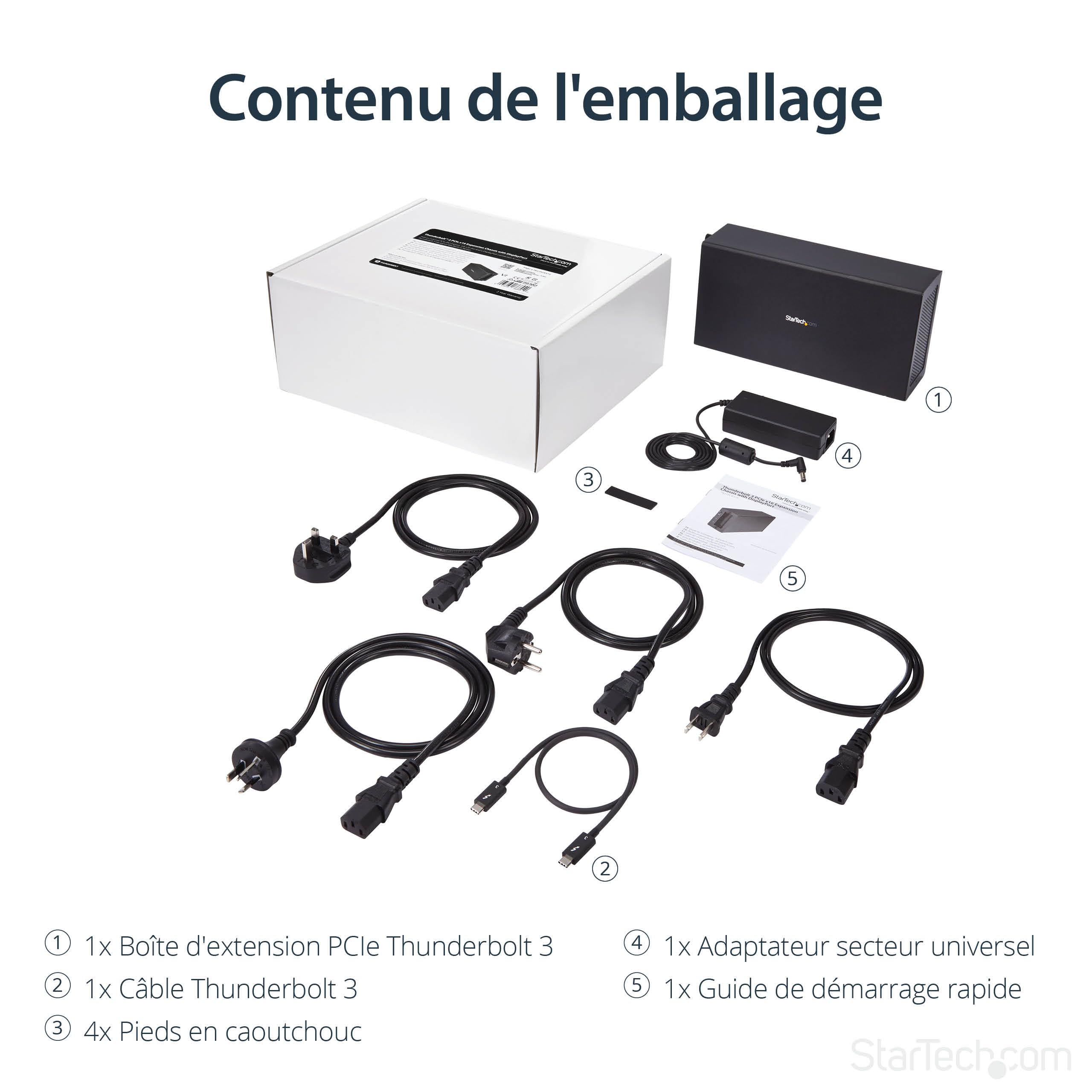 Expansion Chassis Thunderbolt 3 PCIe DP