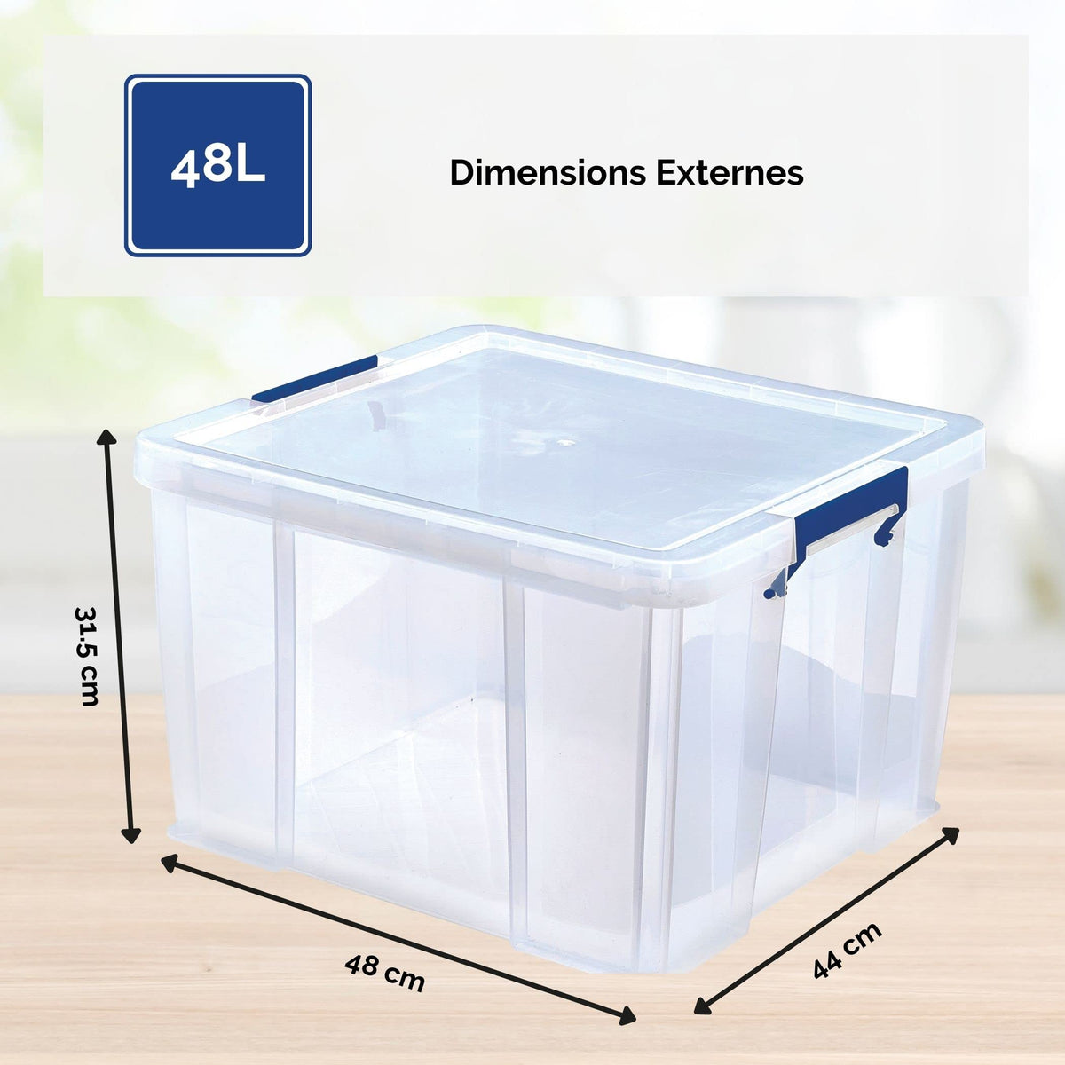 FELLOWES ProStore Storage Box 48L