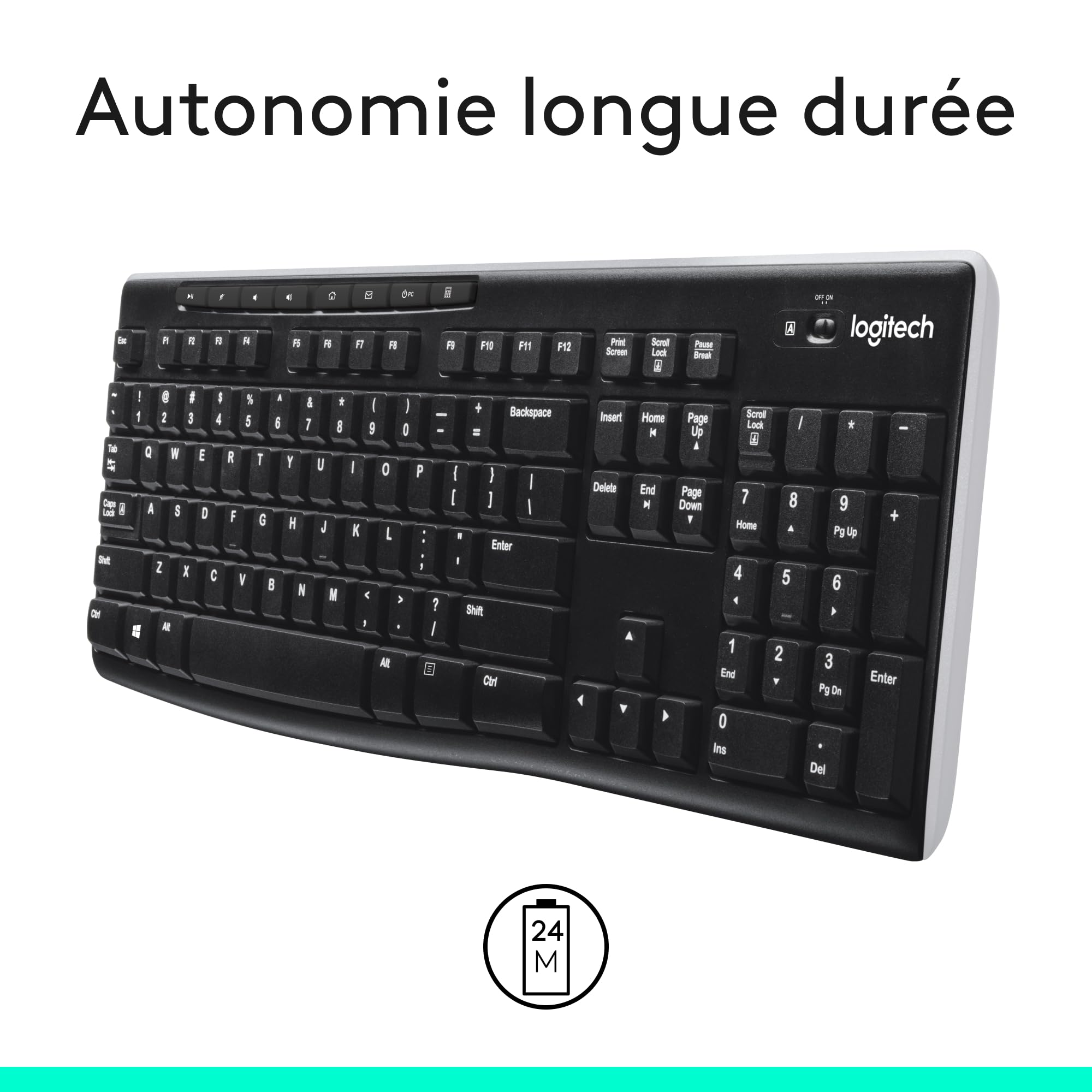 LOGITECH K270 Wireless Keyboard (FRA)