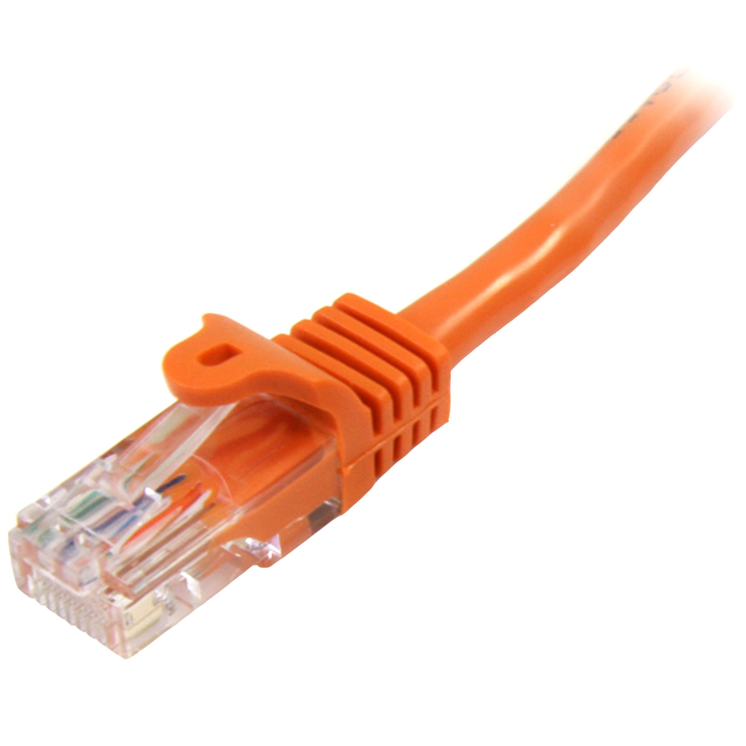 3m Orange Snagless UTP Cat5e Patch Cable