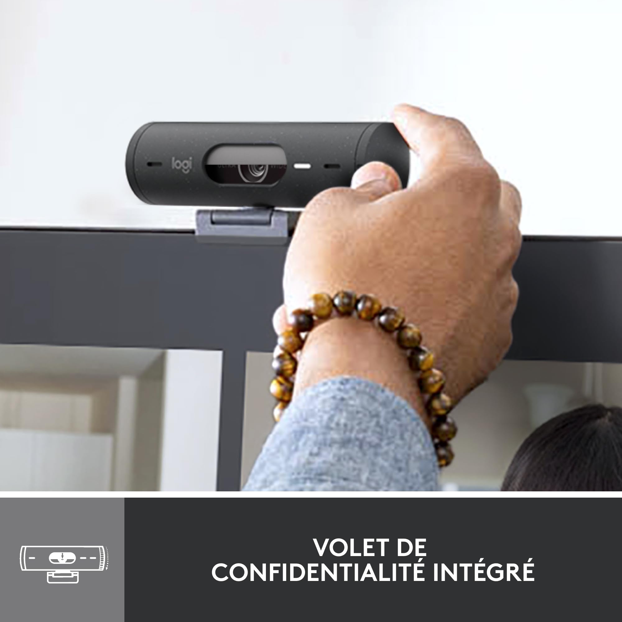 Logitech Brio 500 - GRAPHITE - EMEA28