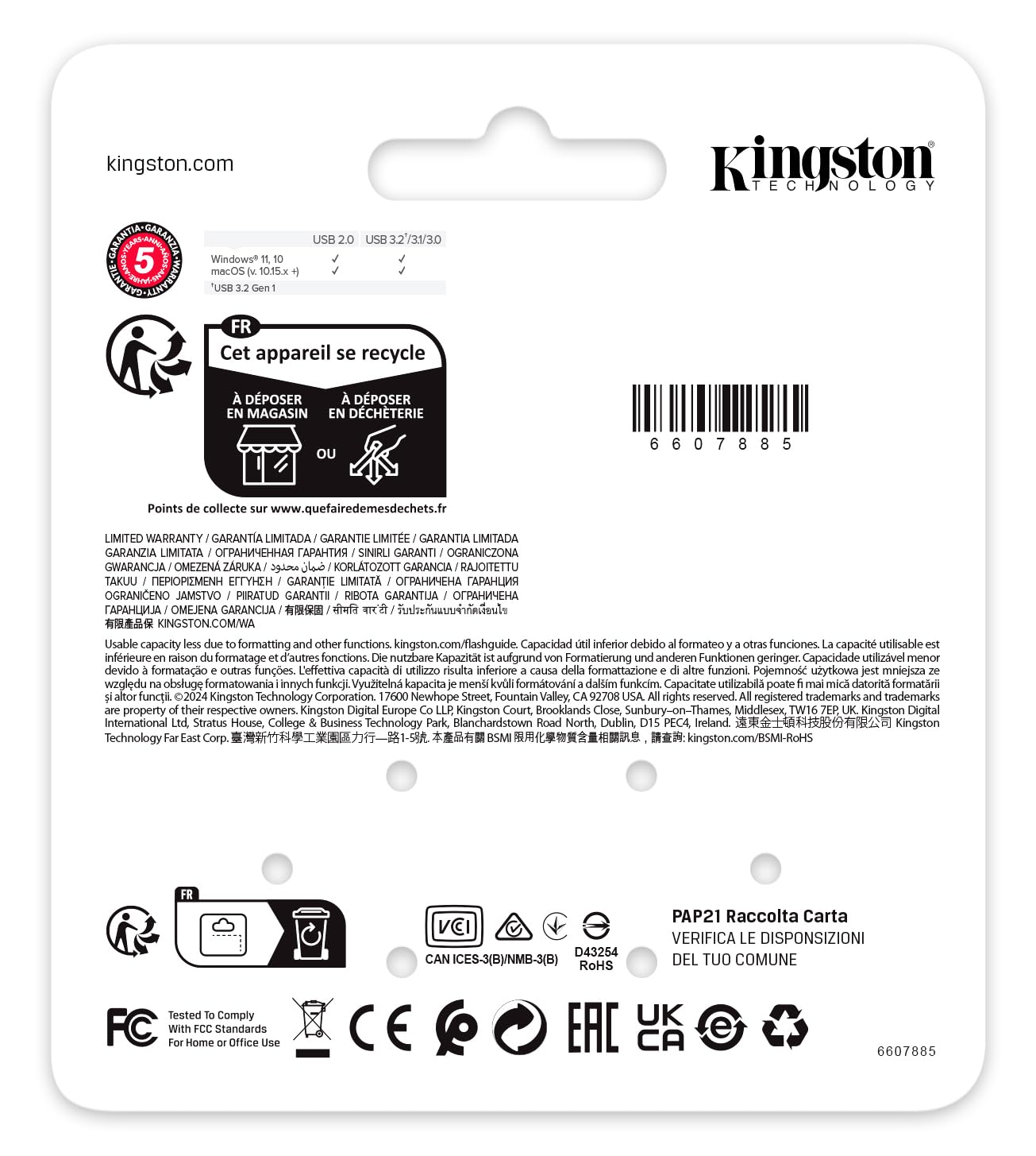 KINGSTON 64Go DataTraveler SE9 G3 USB 3.2 Gen 1 speeds 220Mo/s read 100Mo/s write Dark Nickel