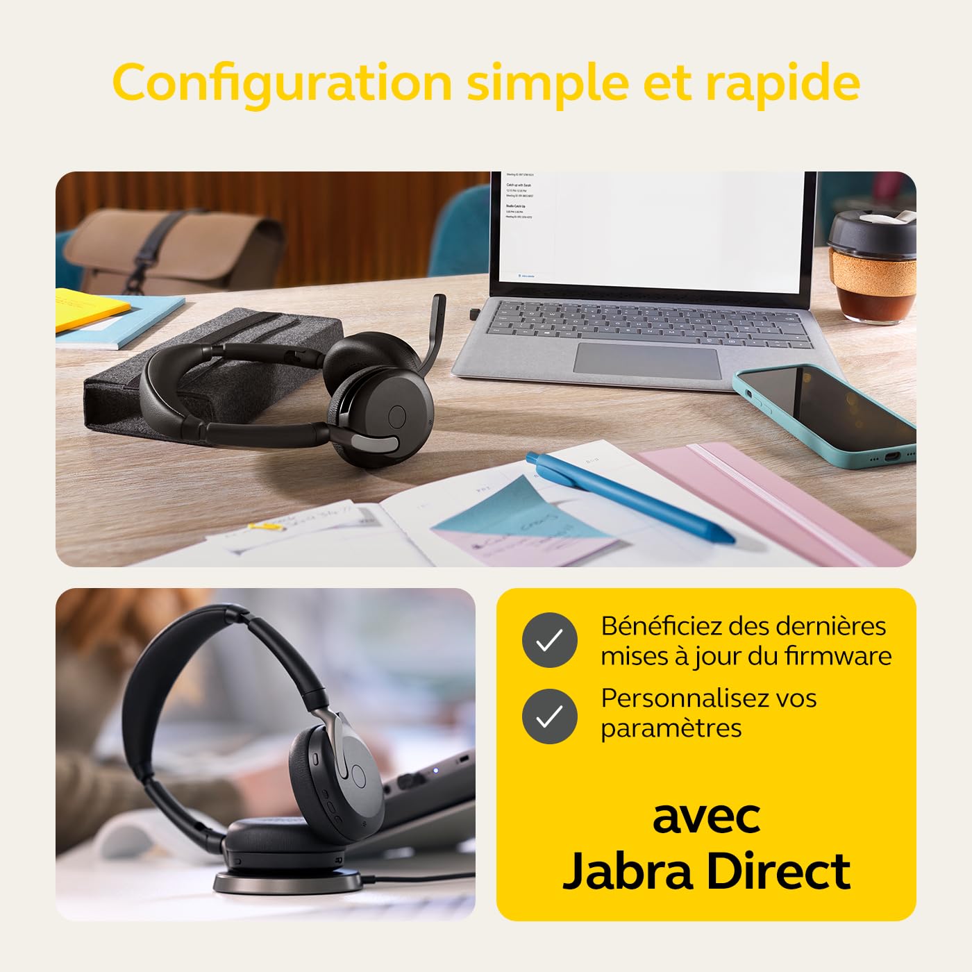 Jabra Evolve2 65 Flex L380c MS StereoWLC