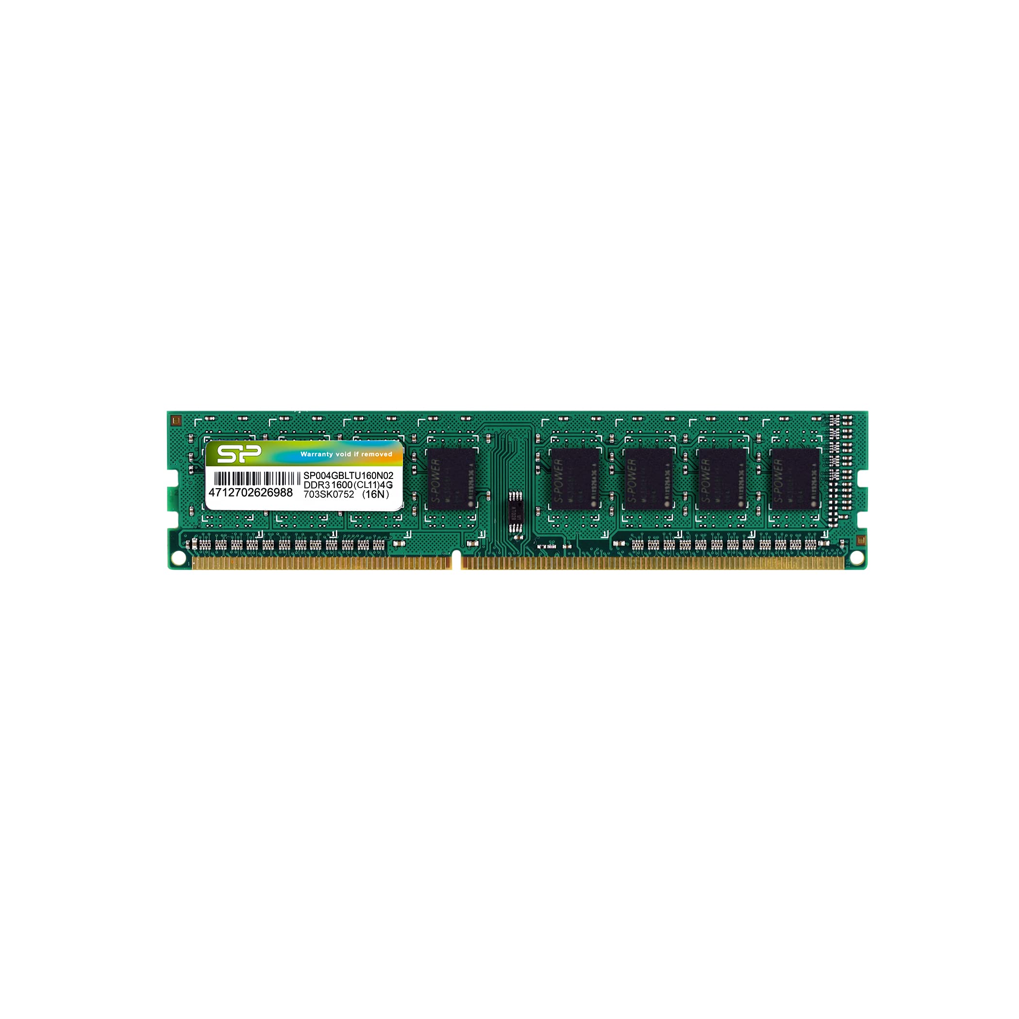 SILICON POWER DDR3 4Go 1600MHz CL11 1.5V