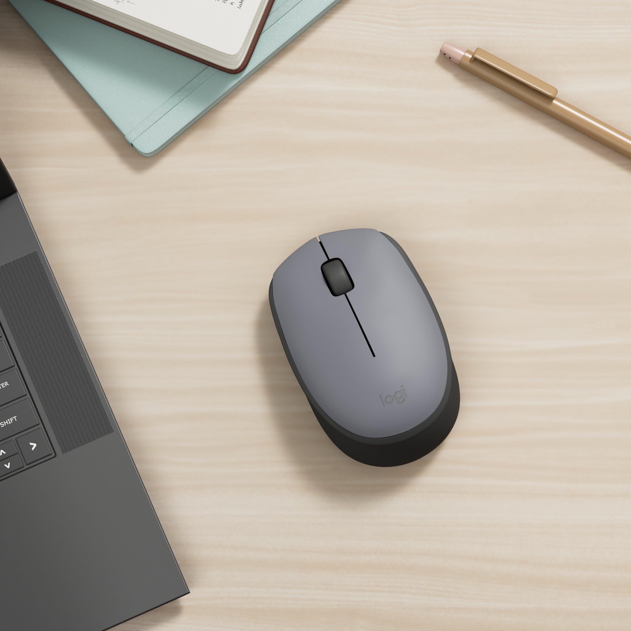 LOGITECH M170 Mouse wireless 2.4 GHz USB wireless receiver