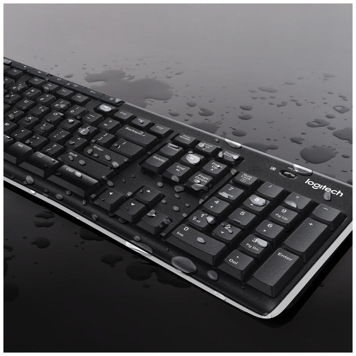 Logitech MK270 clavier Souris incluse Maison RF sans fil QWERTY US International Noir