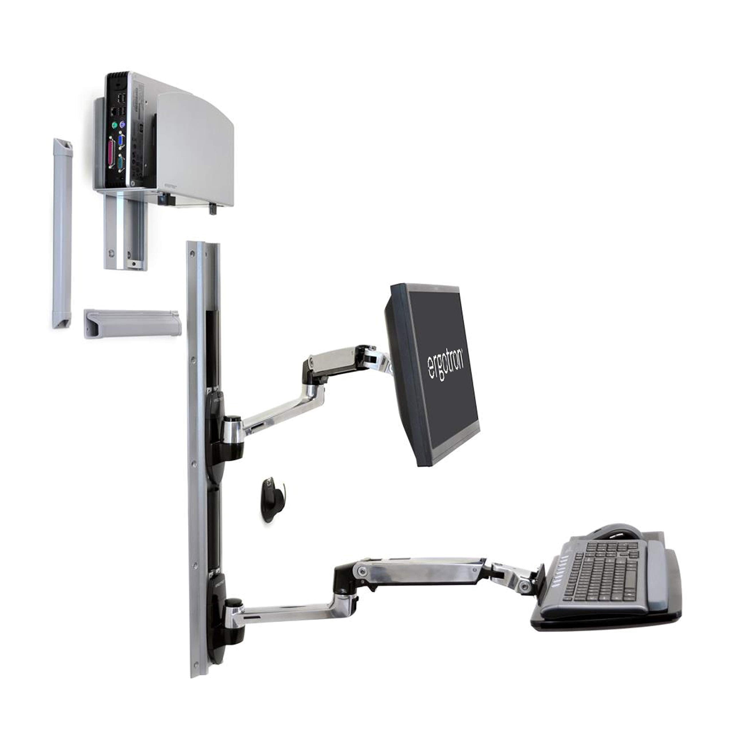 45-247-026/LX Wall Mount System Silver
