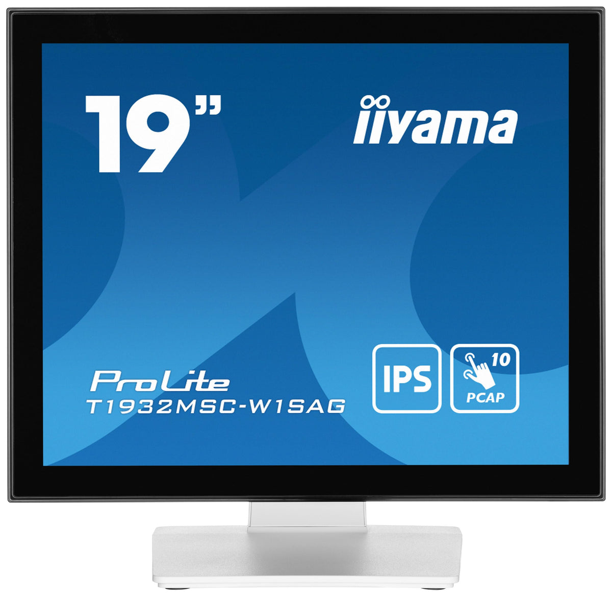 IIYAMA- Ecran tactile 19" T1932MSC-W1SAG- Blanc