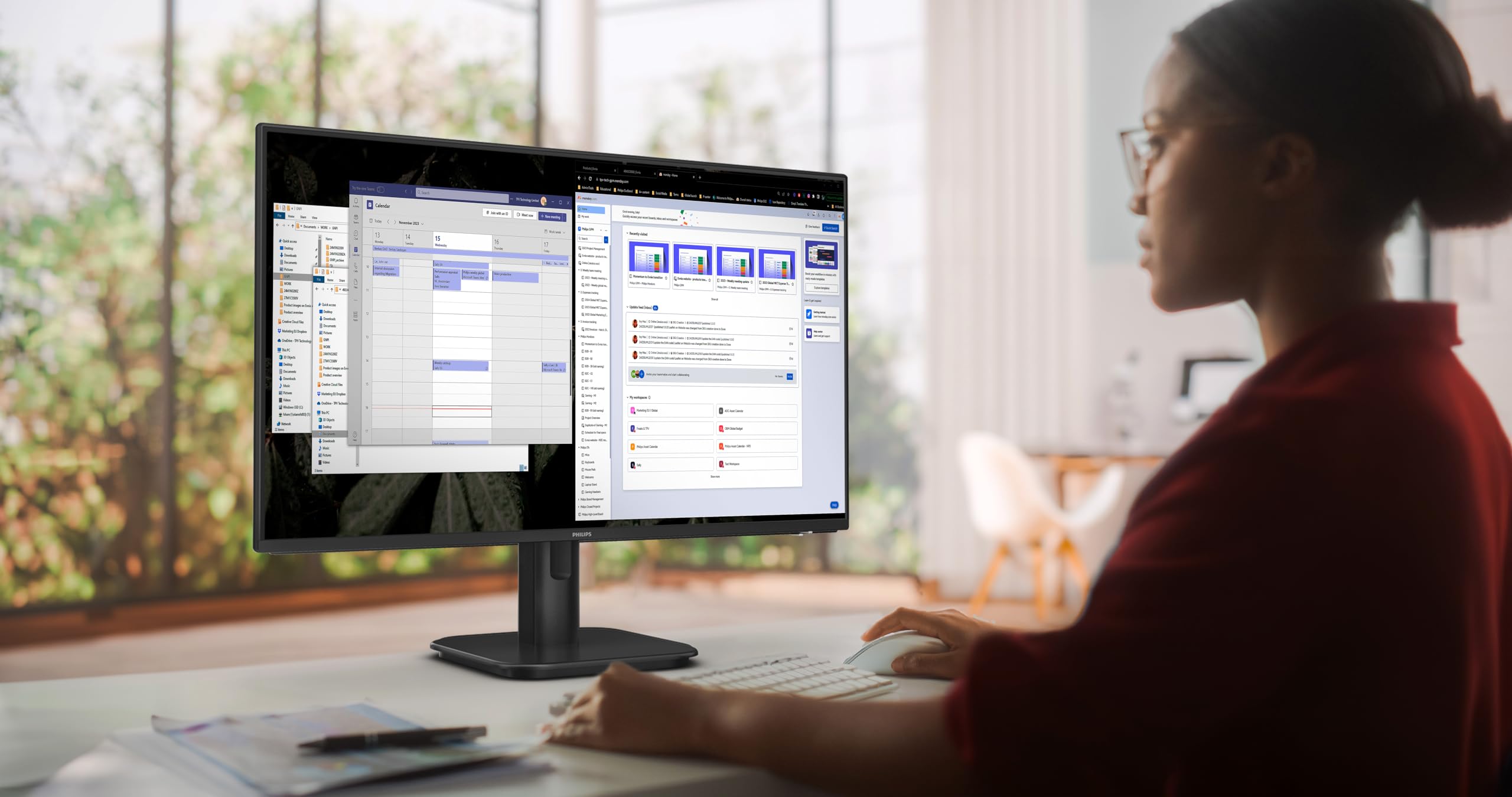 PHILIPS 27E1N1200A/00 27p 1920x1080 D-Sub HDMI DP