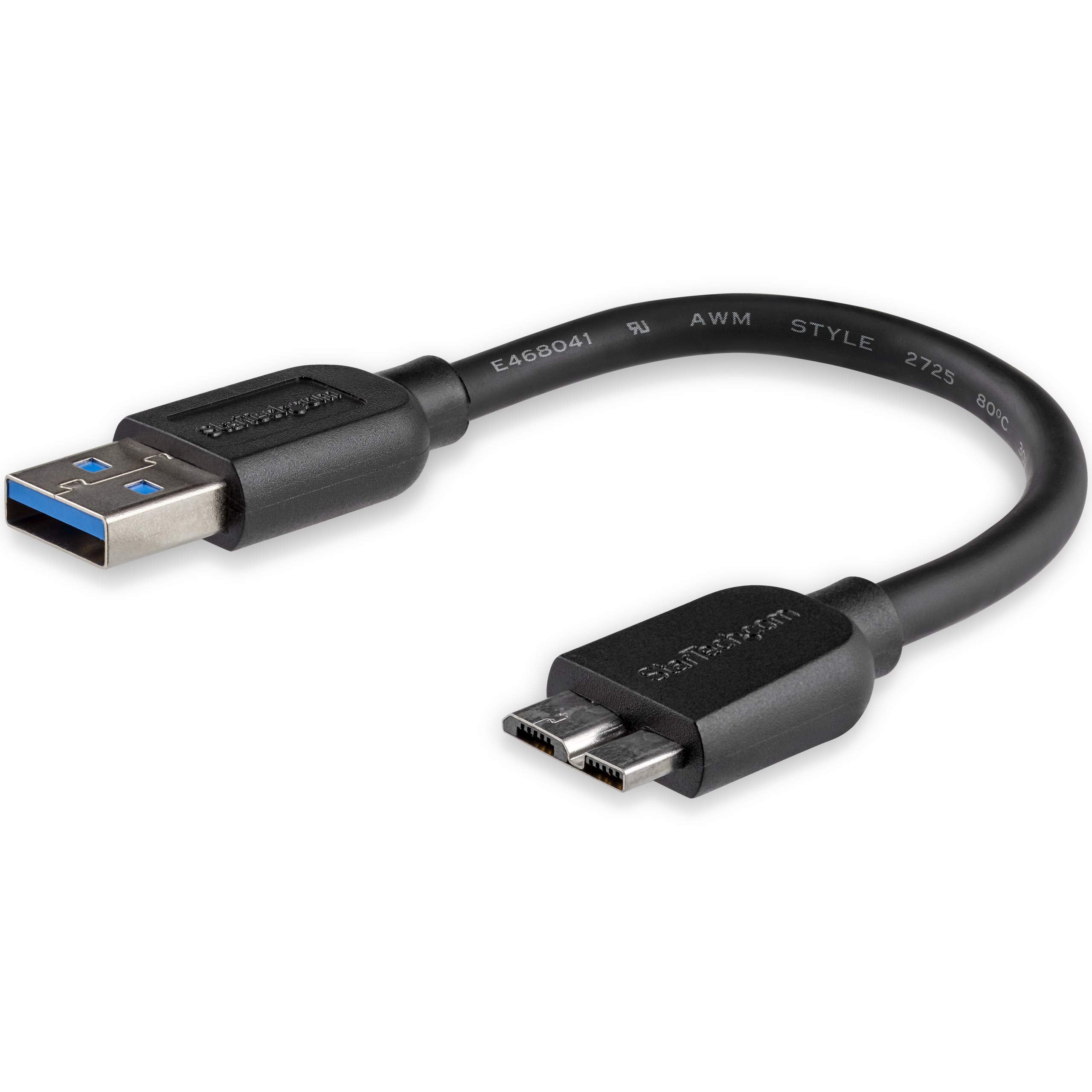 15cm 6in Slim USB 3.0 Micro B Cable