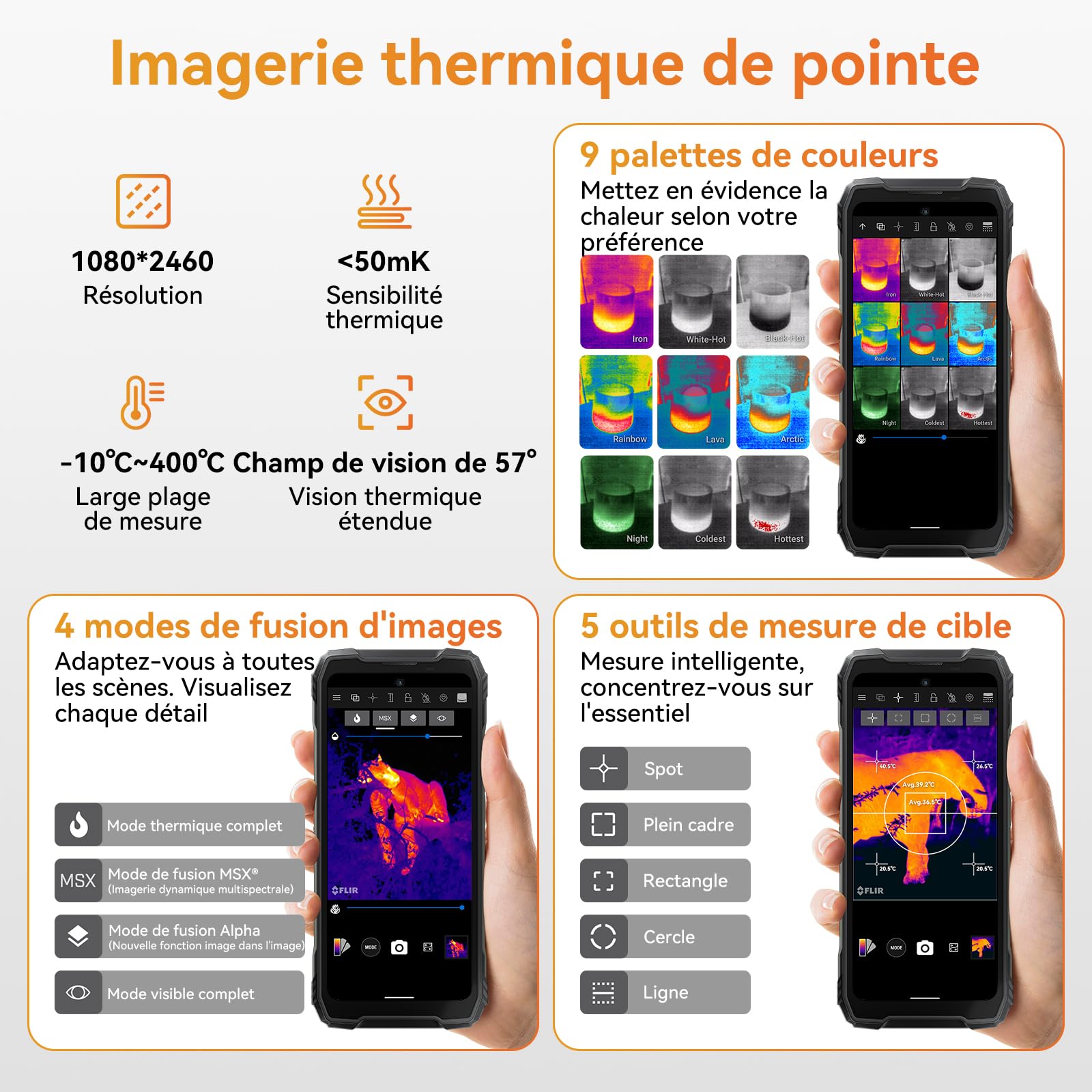 Blackview Xplore 1 (5G - 6.78'' - 512 Go, 16 Go RAM - 20000mAh) Noir