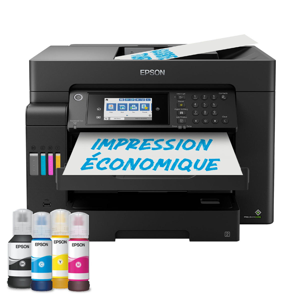 EPSON EcoTank ET-16605 MFP colour inkjet ITS A3 25ppm Print 550sheets USB LAN Wi-Fi Black