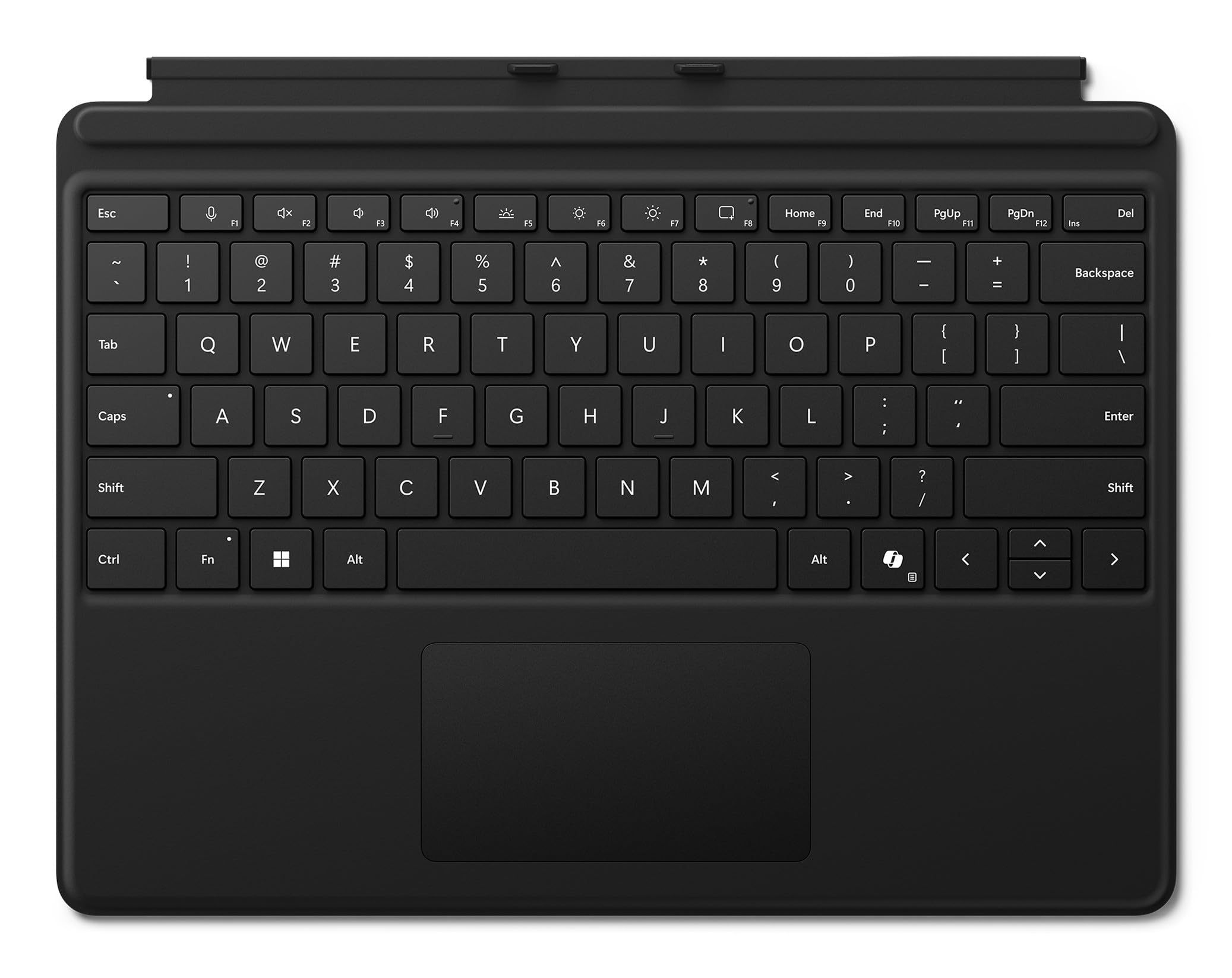 MICROSOFT Surface - Type Cover Keyboard - Clavier - Trackpad - Pour Surface Pro 8/9/10/11 - Copilot Ready - AZERTY - Noir