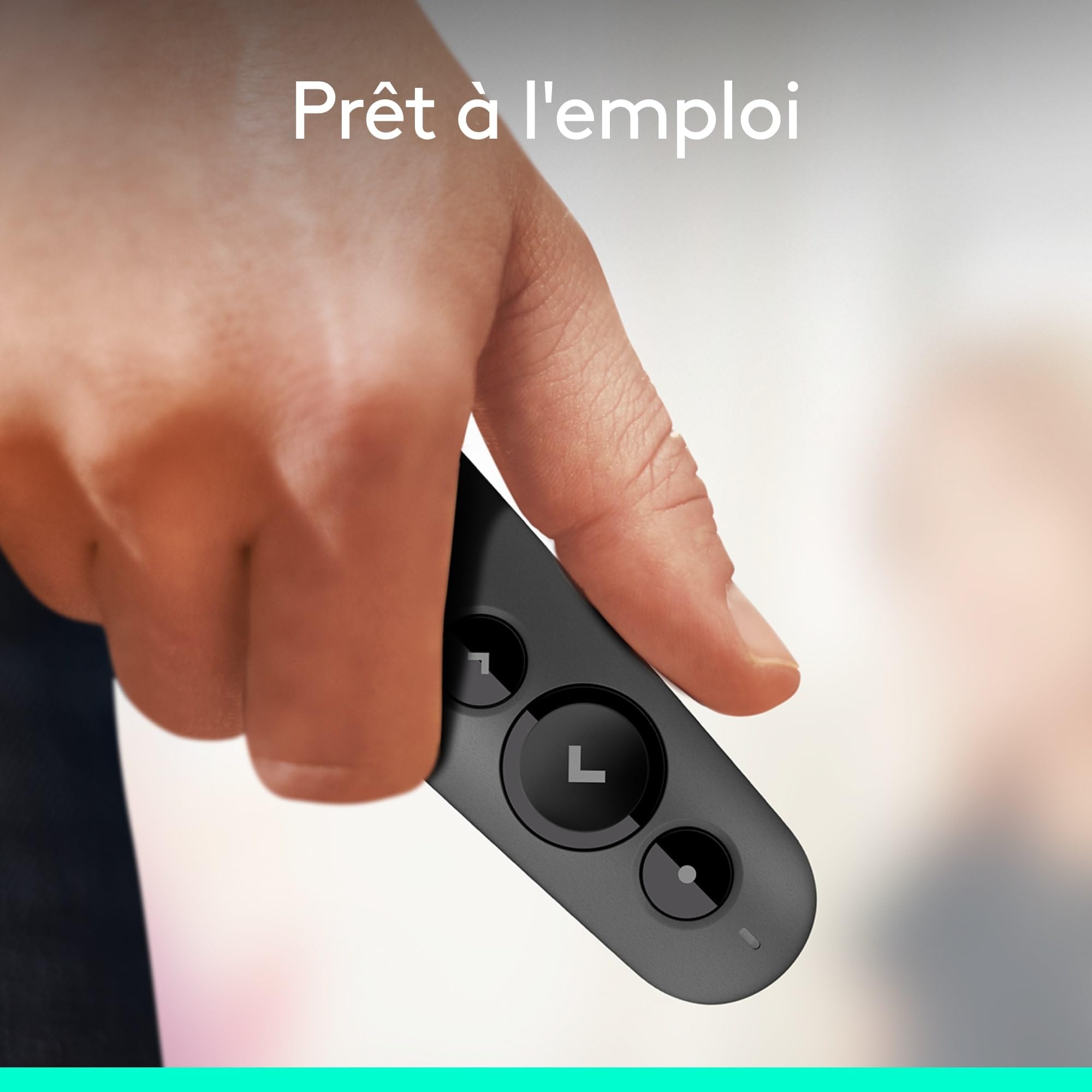 LOGITECH R500s Laser Presentation Remote GRAPHITE