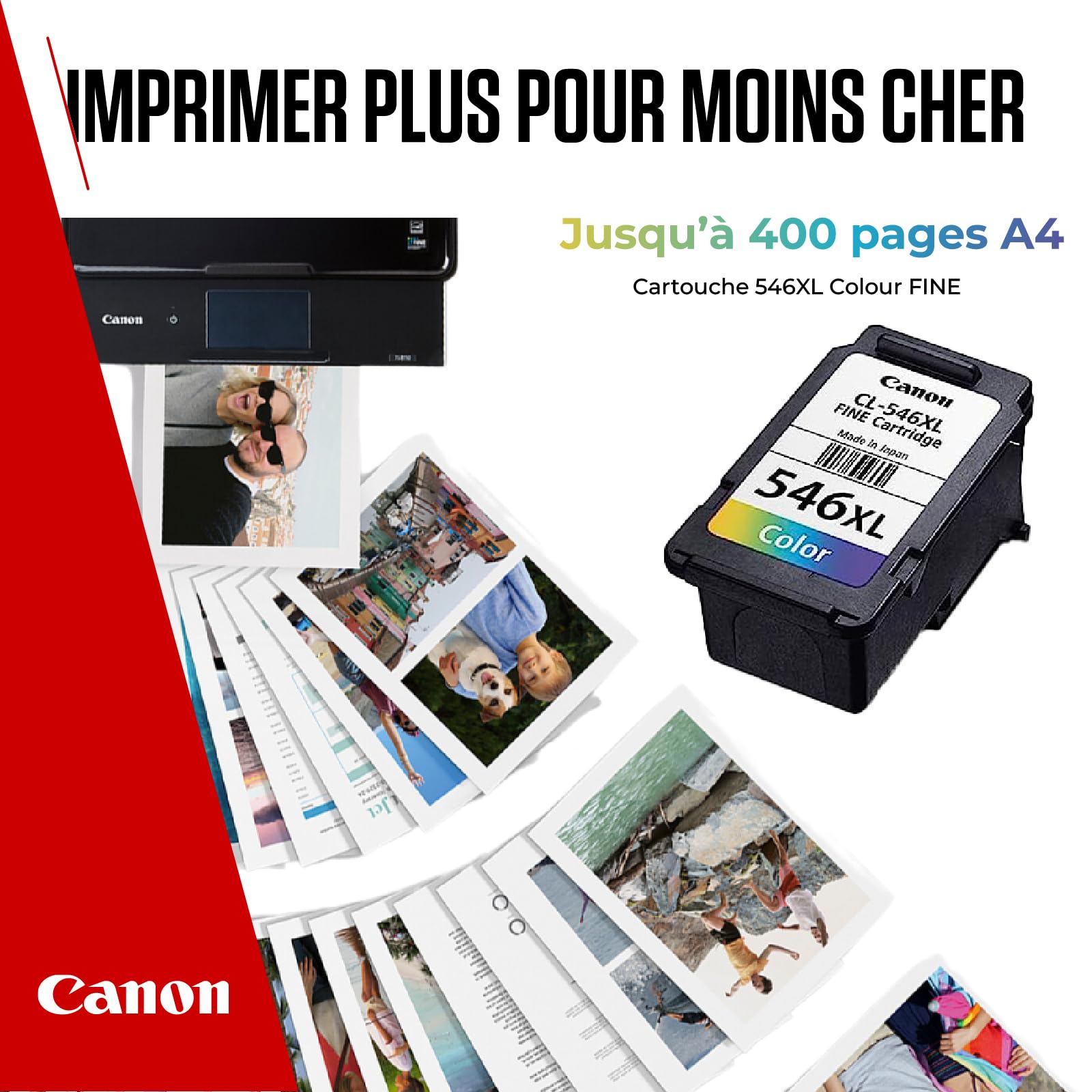 Ink/CL-546XL Cartridge CMY