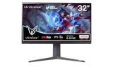 LG 32GR93U-B.AEU Ecran LED gaming - 32p QHD 3840x2160 4K 144Hz IPS 500cd/m2 1000:1 DisplayHDR 400 1ms 2xHDMI DP