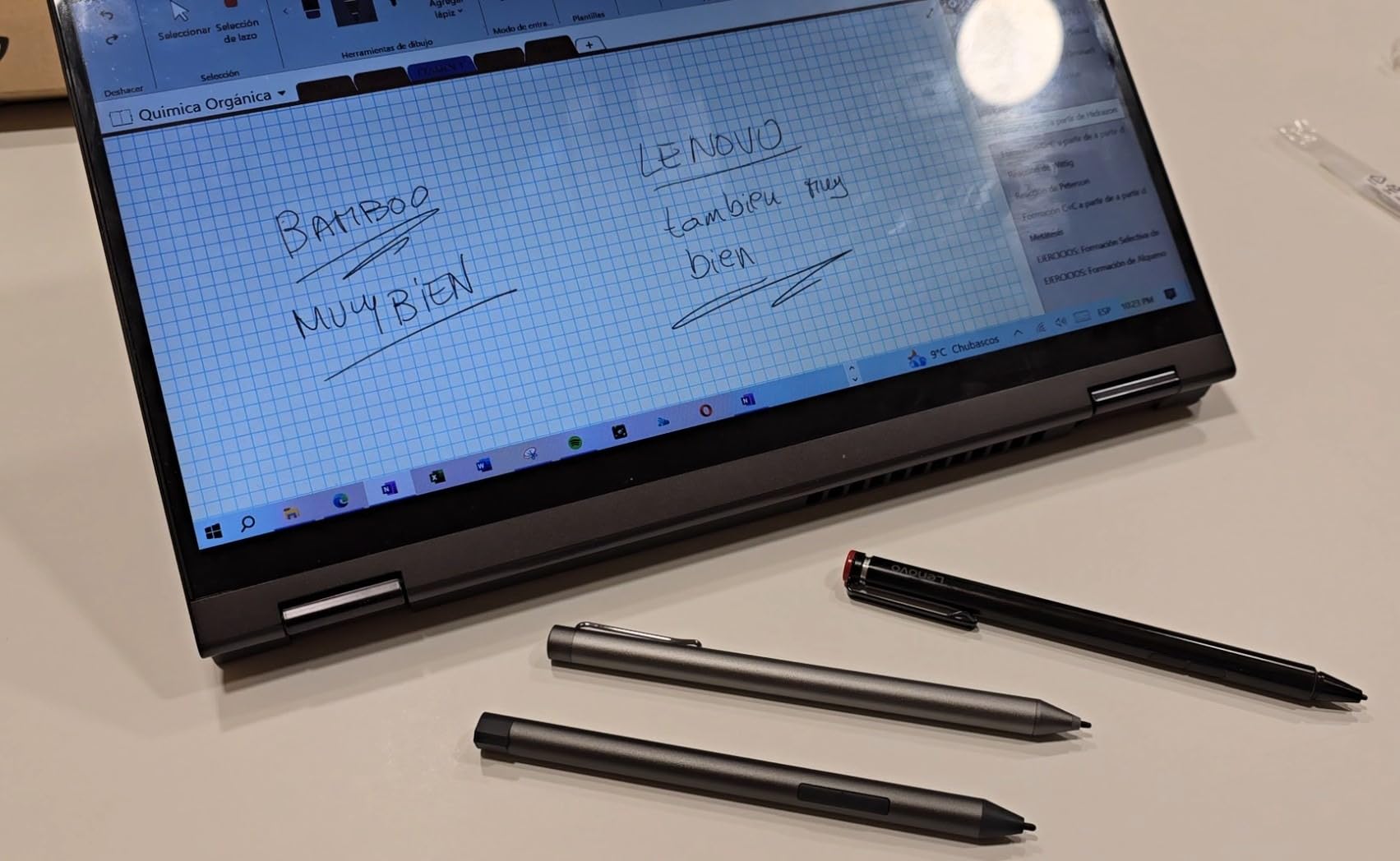 WACOM Stylet intelligent pour notes manuscrite Bamboo Ink Plus sur Windows Ink