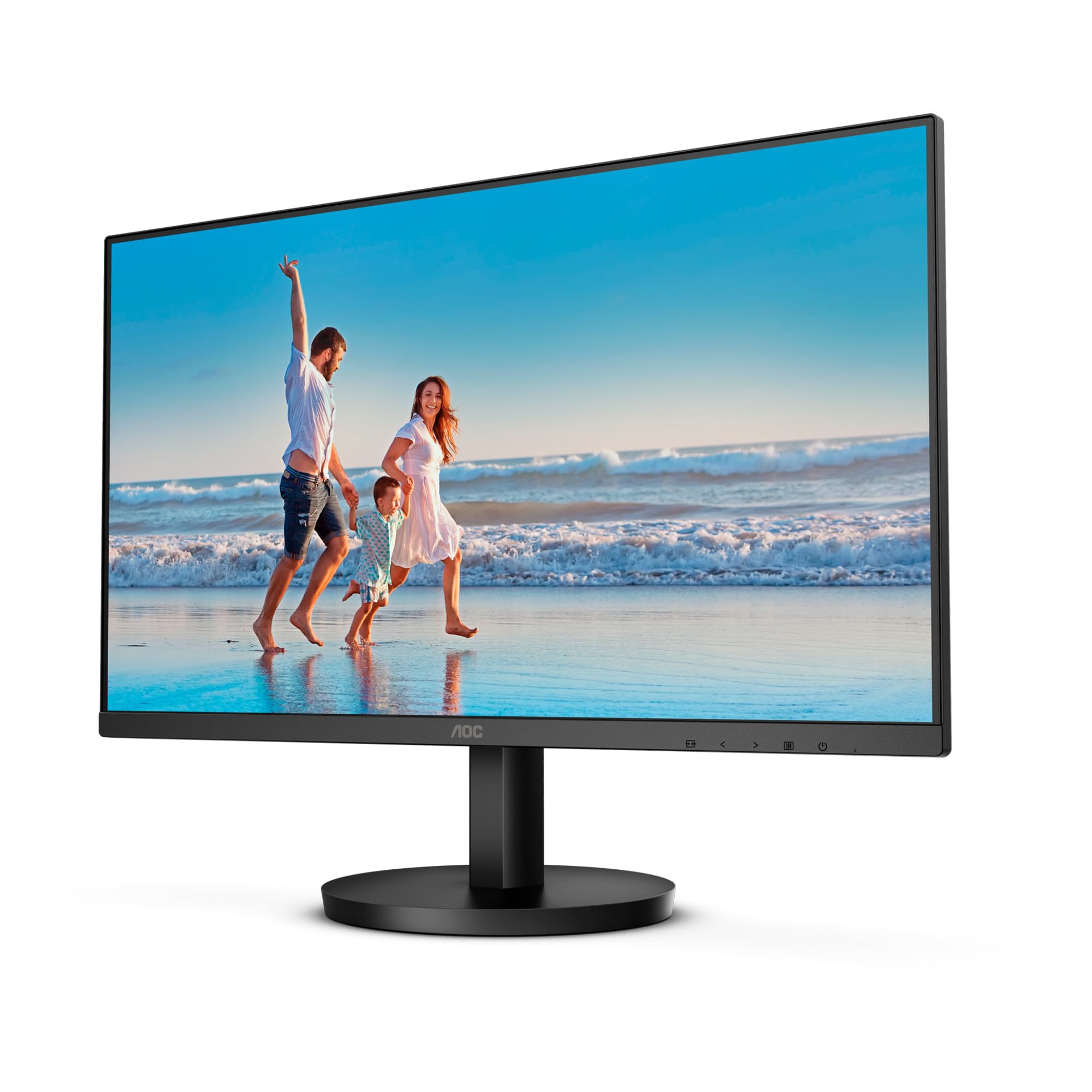 AOC 24B3CA2 Ecran 24''- 1920 x 1080 Full HD (1080p) @ 100 Hz - IPS - 250 cd/m² - 1300:1 - 4 ms - HDMI, USB-C - haut-parleurs