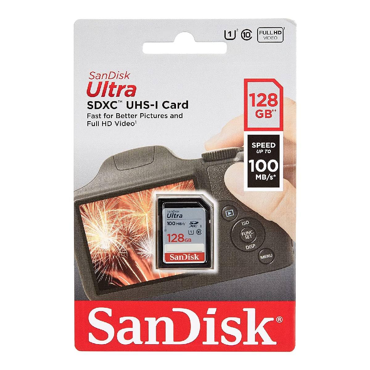 SanDisk Ultra 128GB SDXC Mem Card 100MB