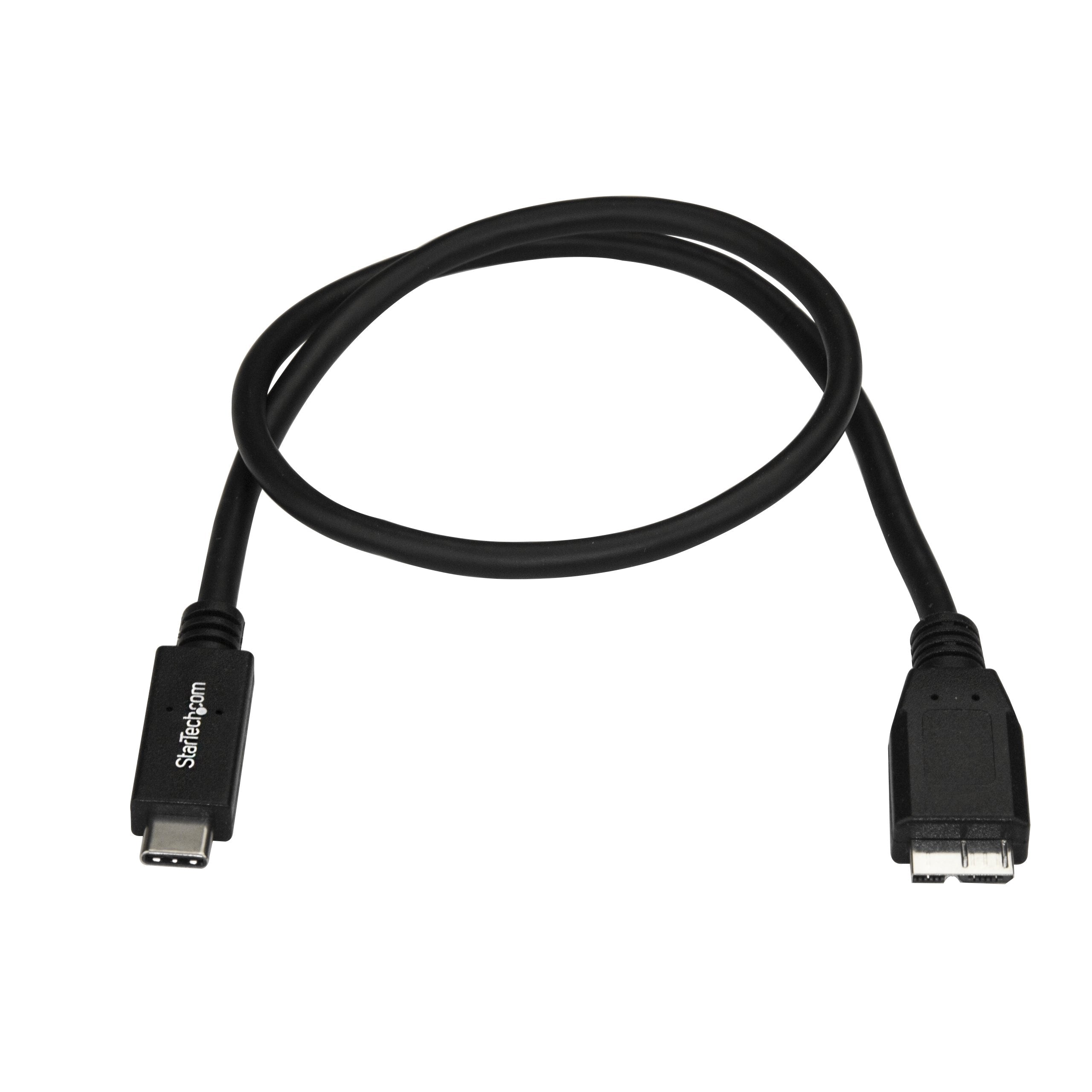 USB C to Micro USB Cable 0.5m USB 3.1