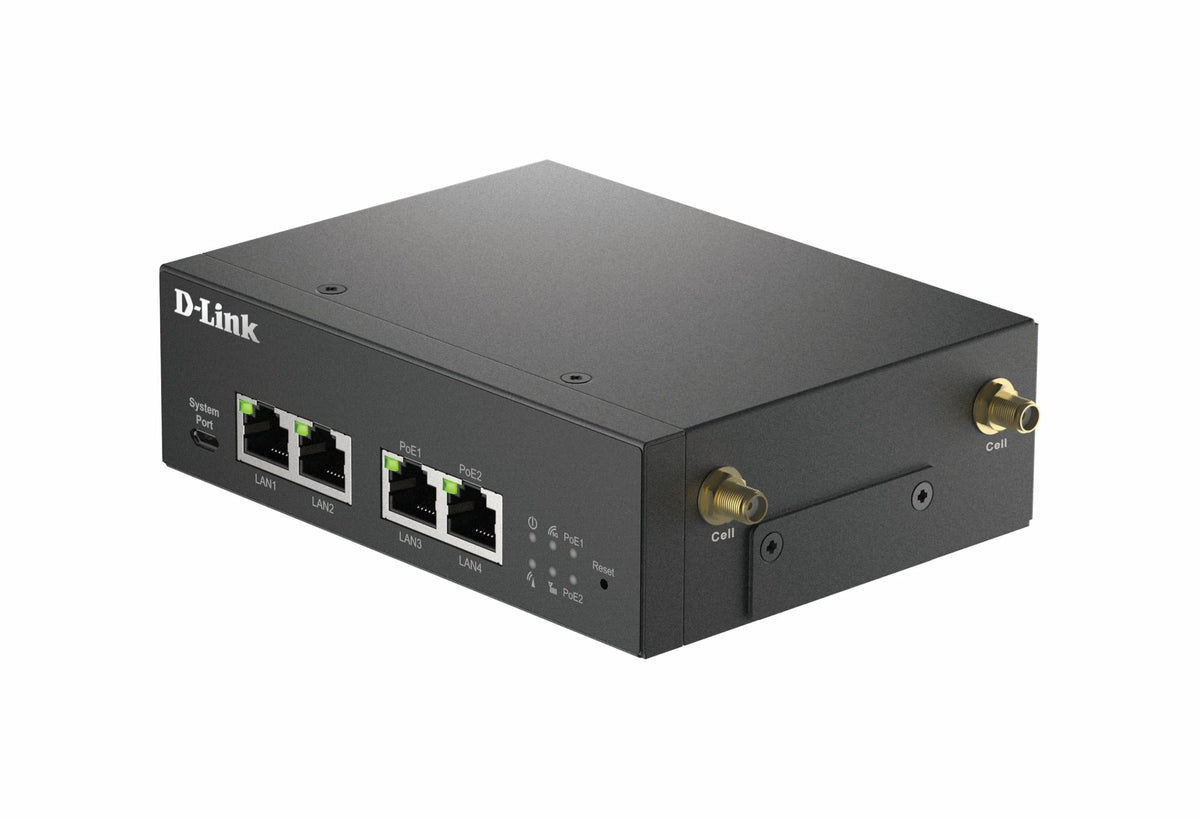 D-LINK Industrial M2M Router 5G NR PoE - Dual SIM