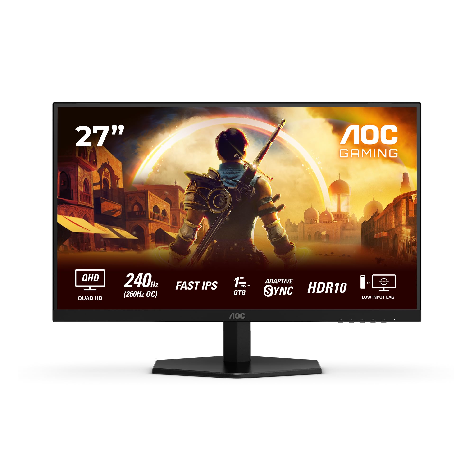 AOC Q27G42ZE 27p FAST IPS QHD 1ms 240Hz 300cd/m2 HDMI2.0 DP