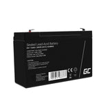 Green Cell AGM40 - 6 V - 1 piece(s) - Noir - 15 Ah - 1,8 kg - 151 mm