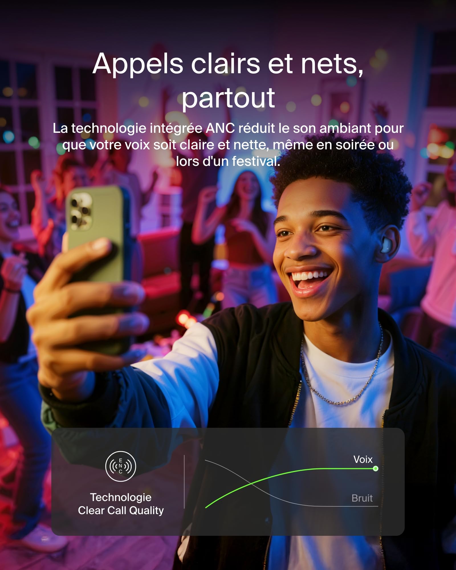 BELKIN SoundForm Anywhere True Wireless Earbuds Cream