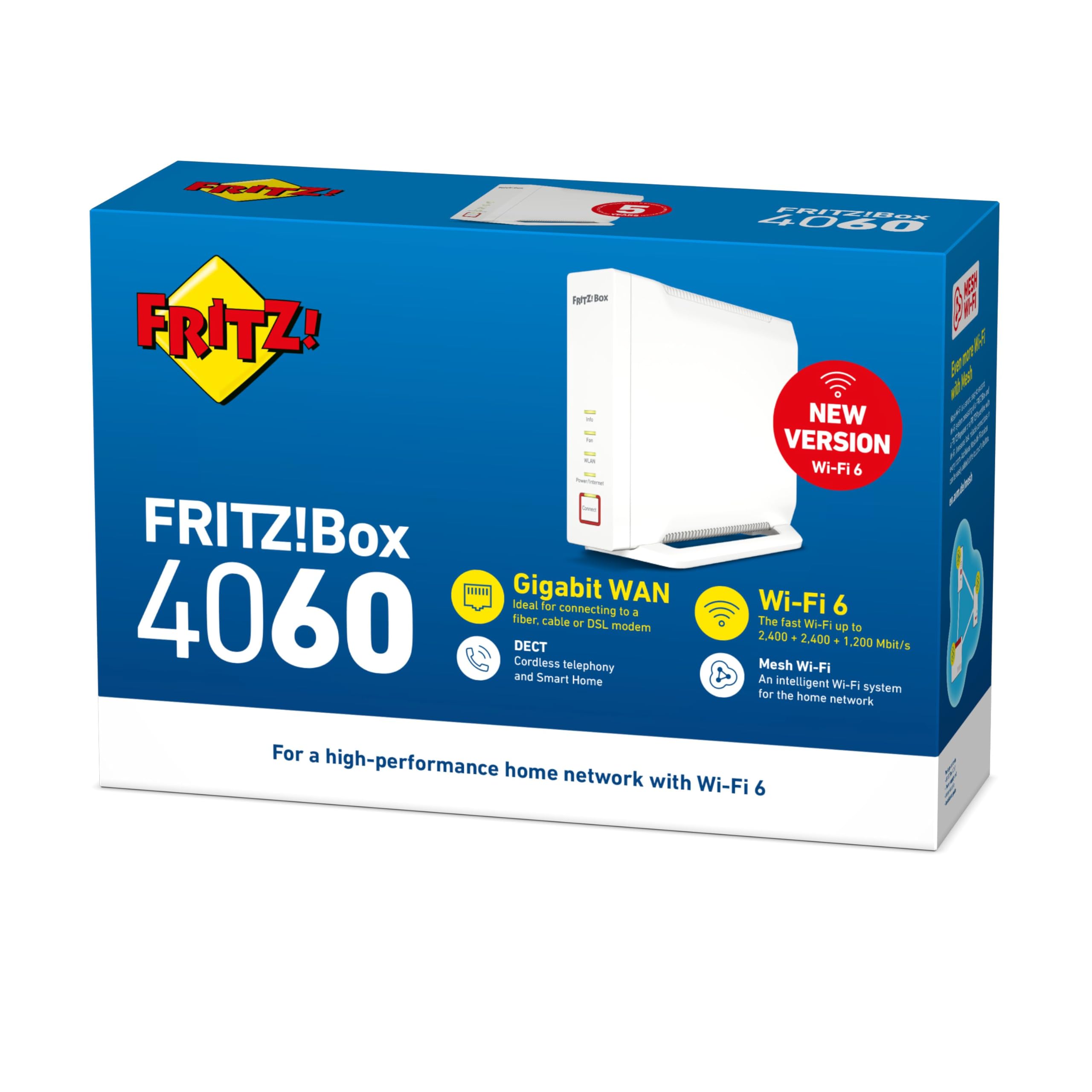 Point d'Accès Fritz! Box WLAN 4060 Blanc