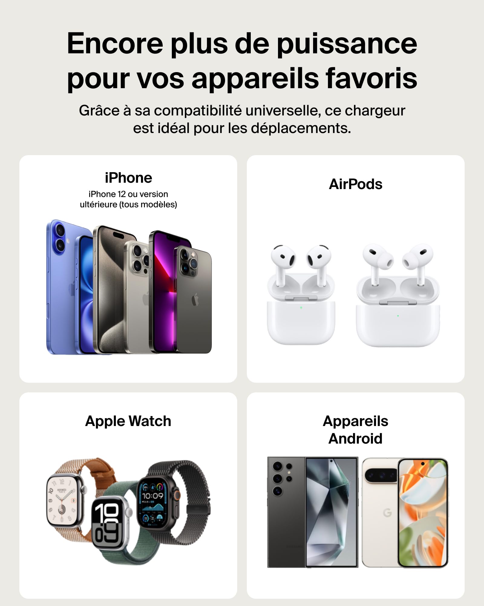 BELKIN BoostCharge Slim 5k Magnetic 7.5w White