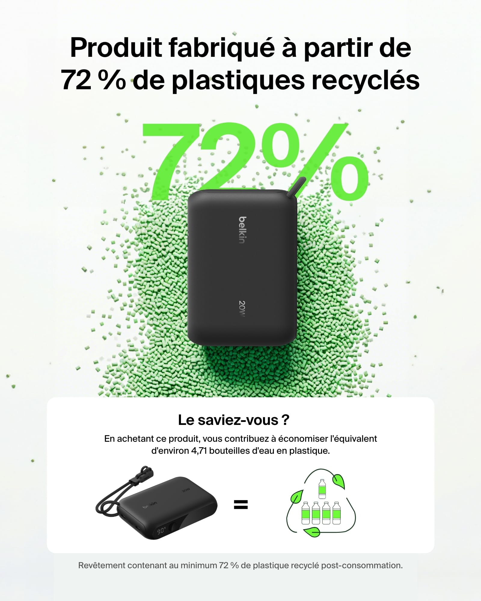 BELKIN 10k PD20W Power Bank with Display