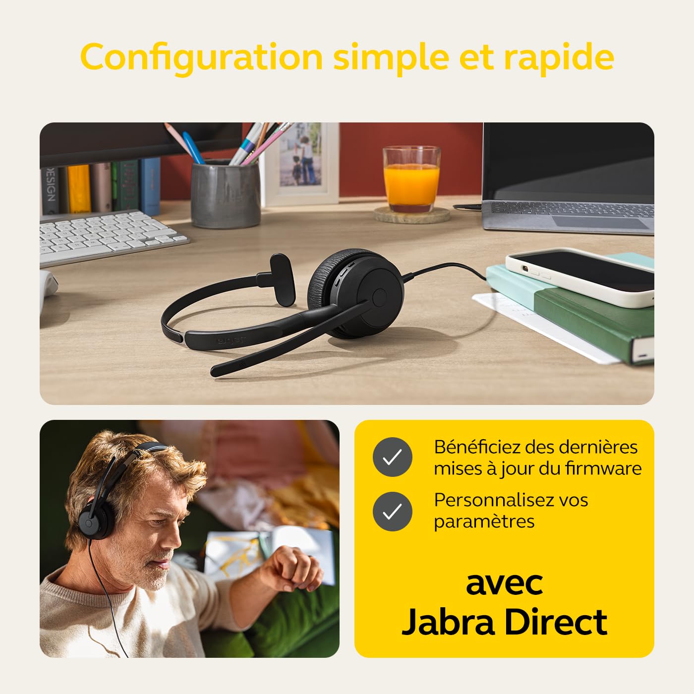 Jabra Evolve2 50 USB-A MS Mono