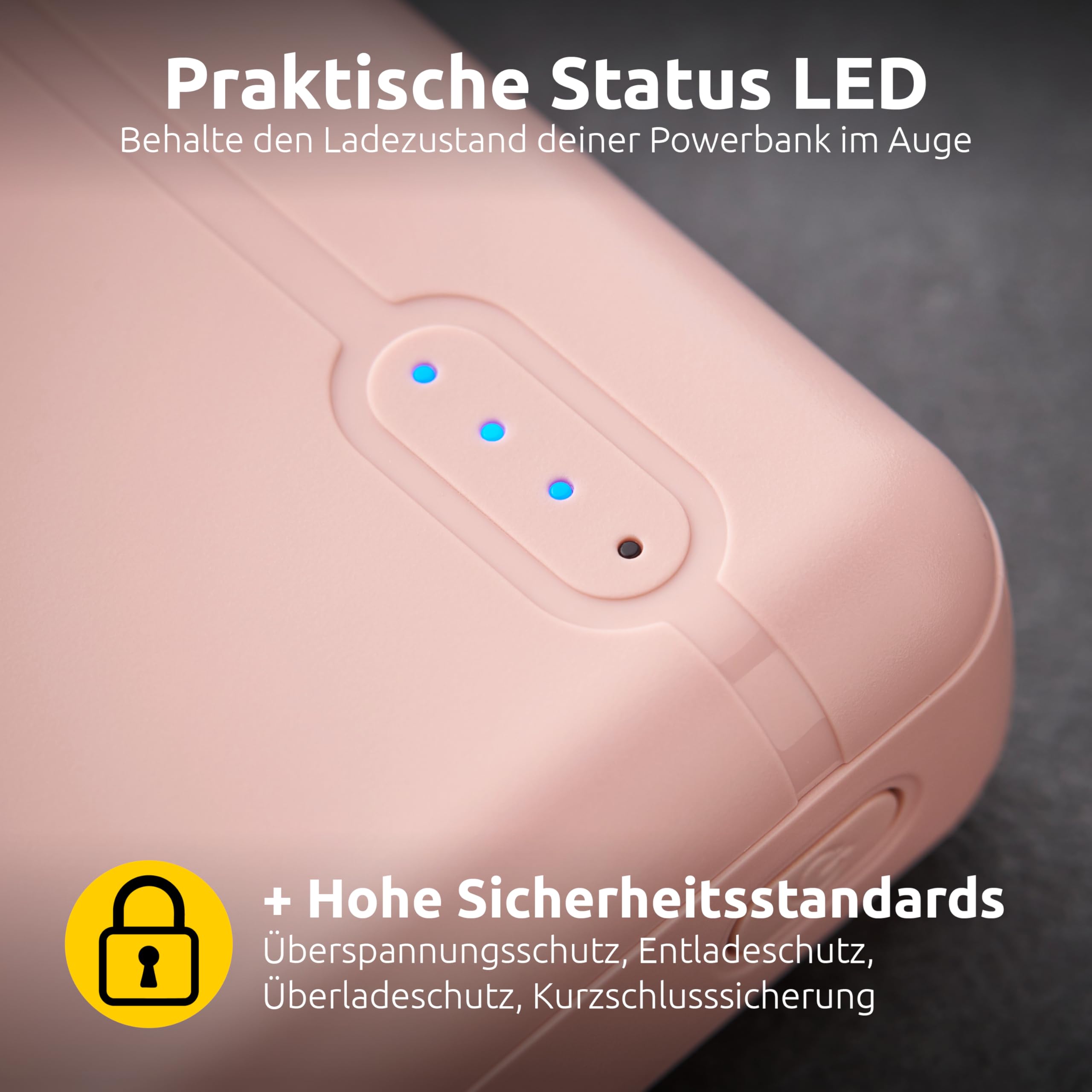 INTENSO PowerBank XS10000 USB / Type-C -10000 mAh rose